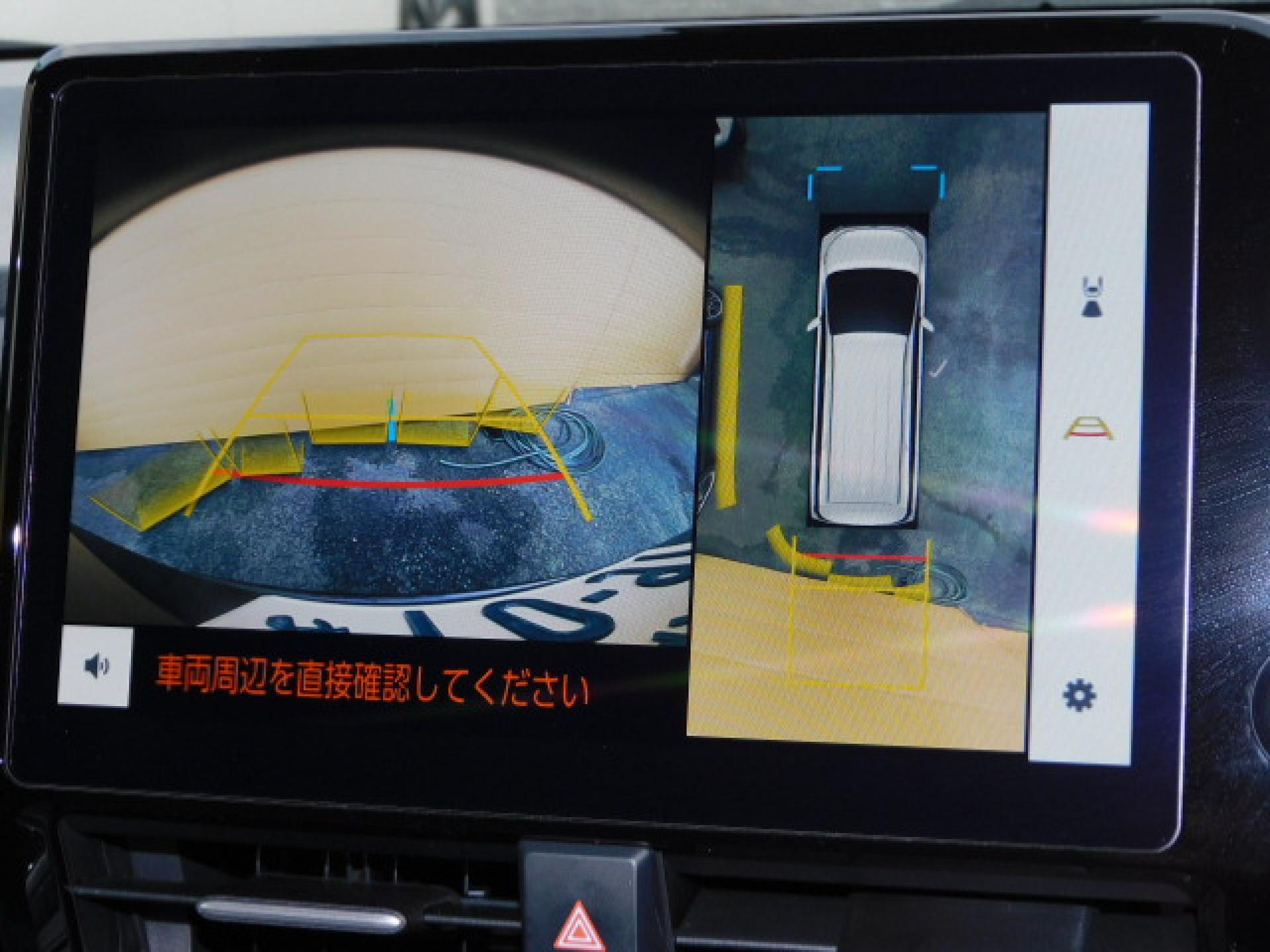 パノラミックビューモニター＋パーキングサポートブレーキ（後方歩行者）（※）メーカーオプション トヨタチームメイト