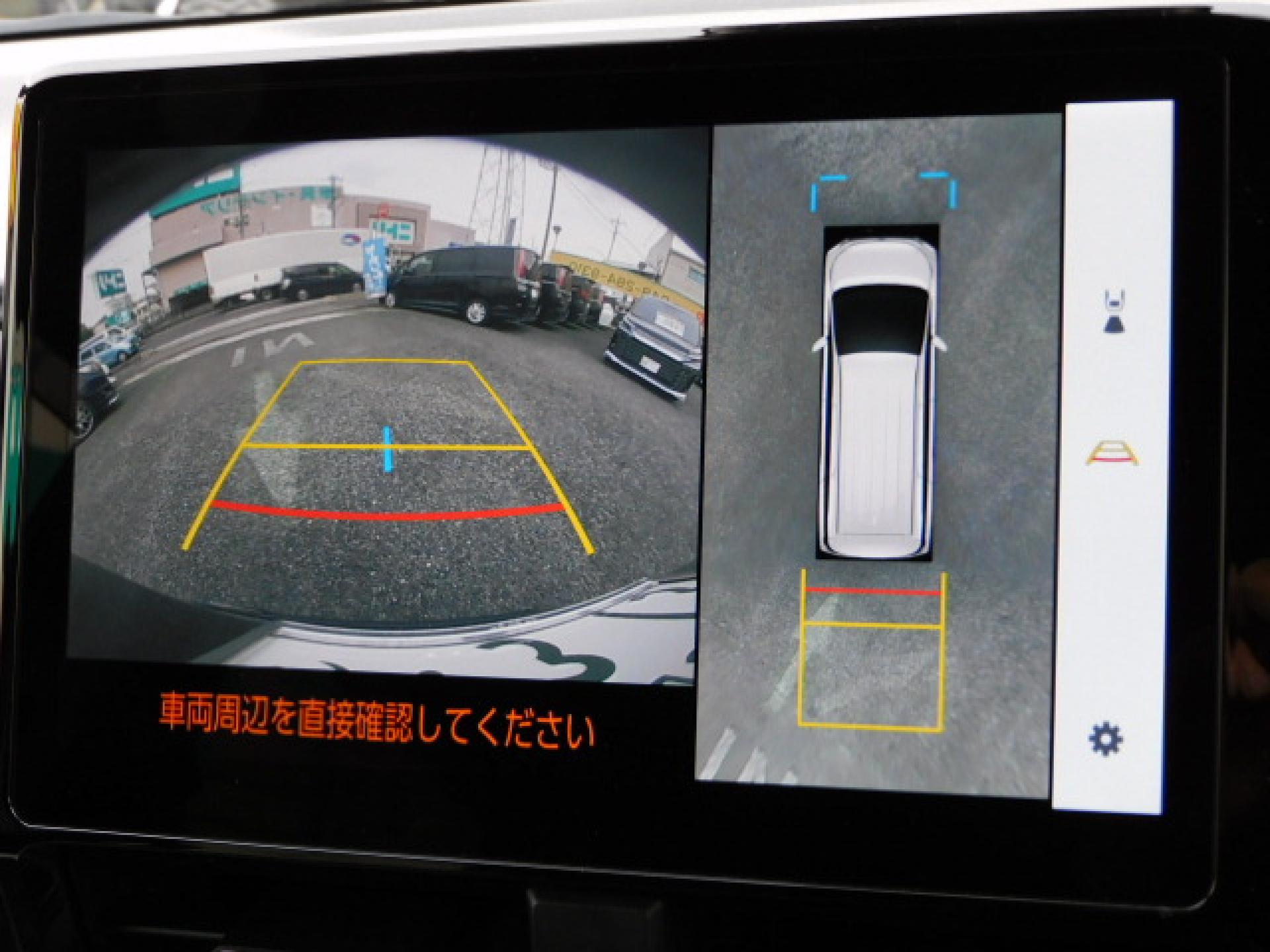 パノラミックビューモニター＋パーキングサポートブレーキ（後方歩行者）（※）メーカーオプション トヨタチームメイト