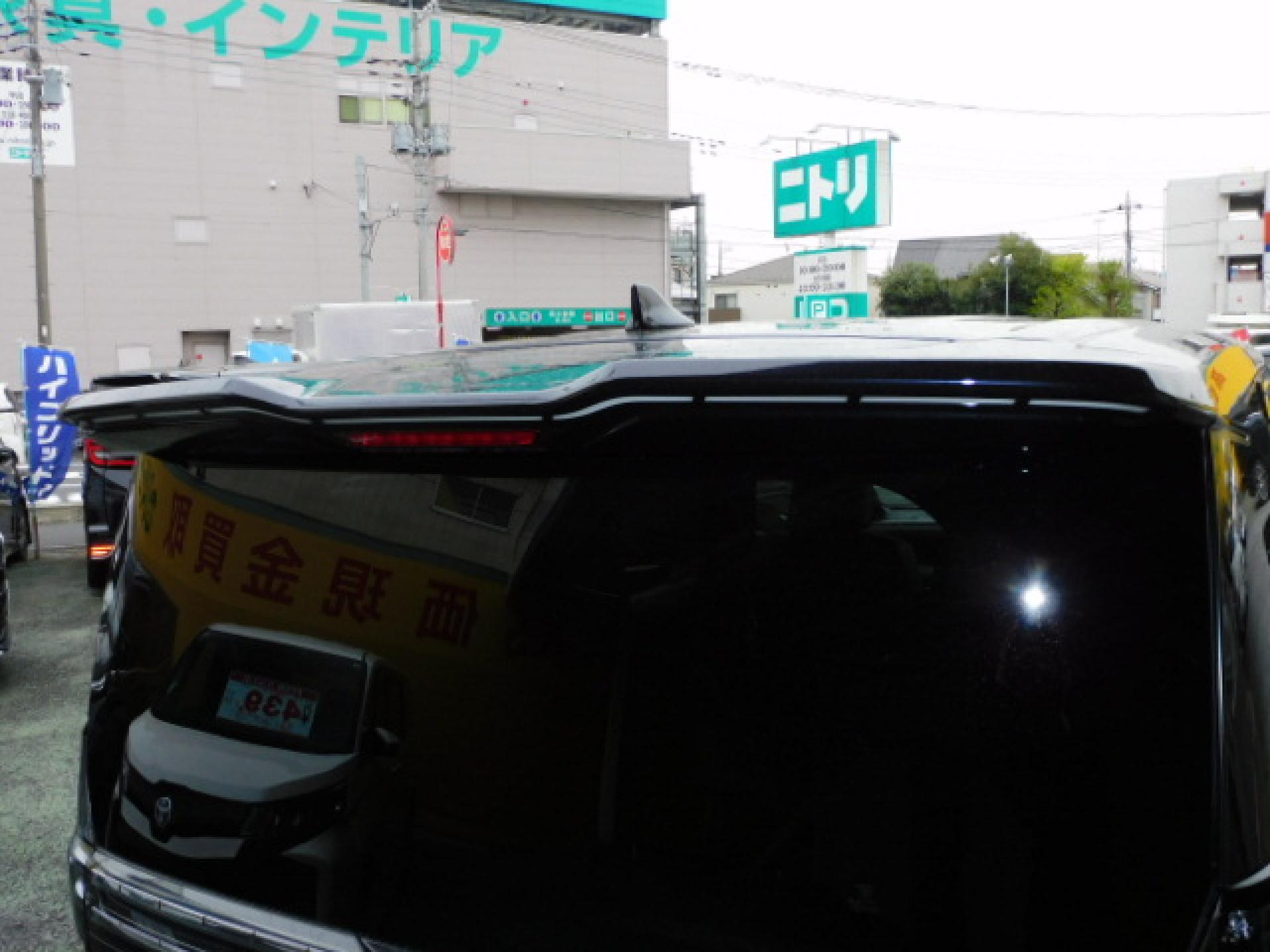 LEDイルミルーフスポイラー（モデリスタ フルキットセットB）