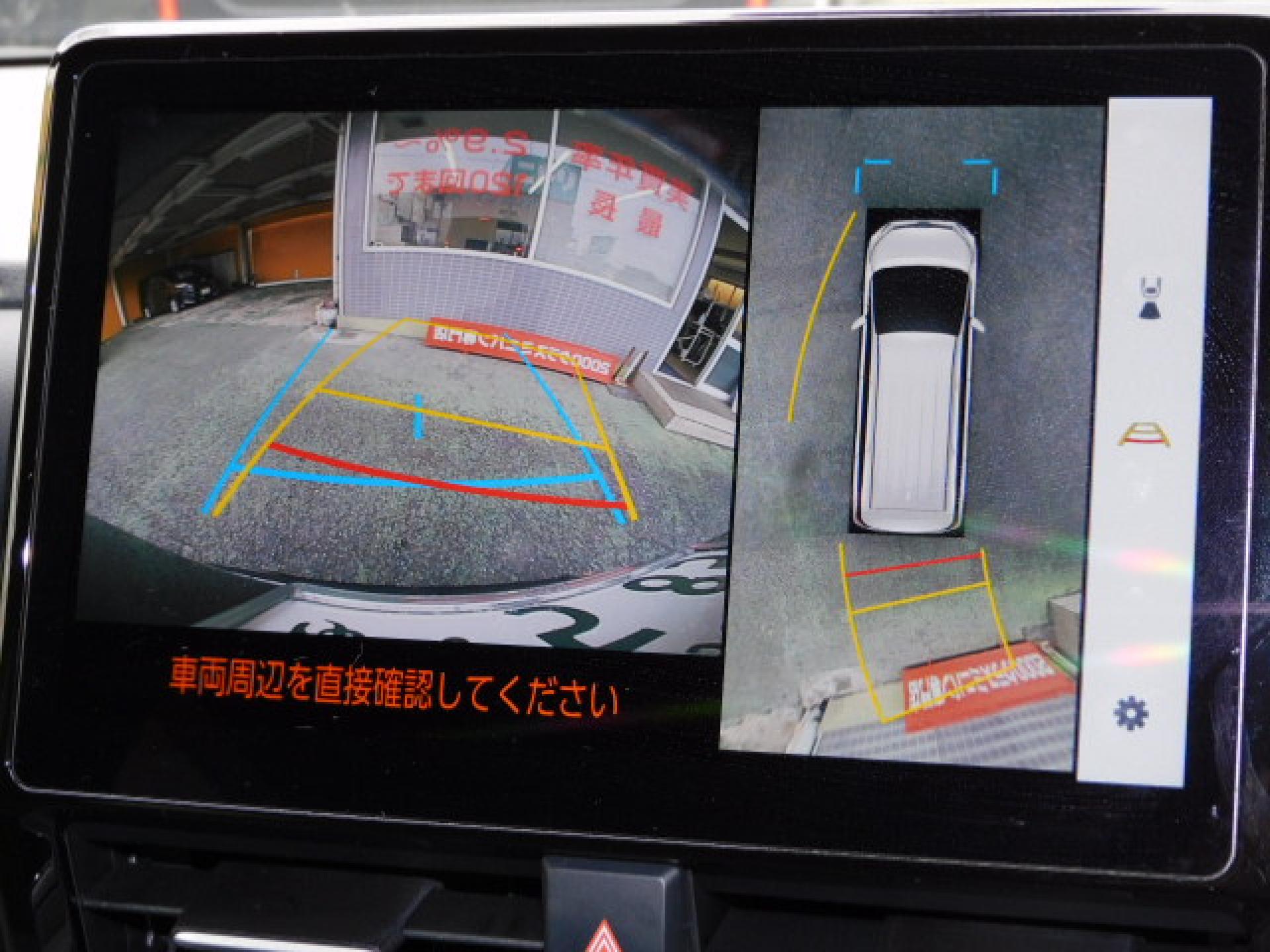 パノラミックビューモニター＋パーキングサポートブレーキ（後方歩行者）（※）メーカーオプション トヨタチームメイト