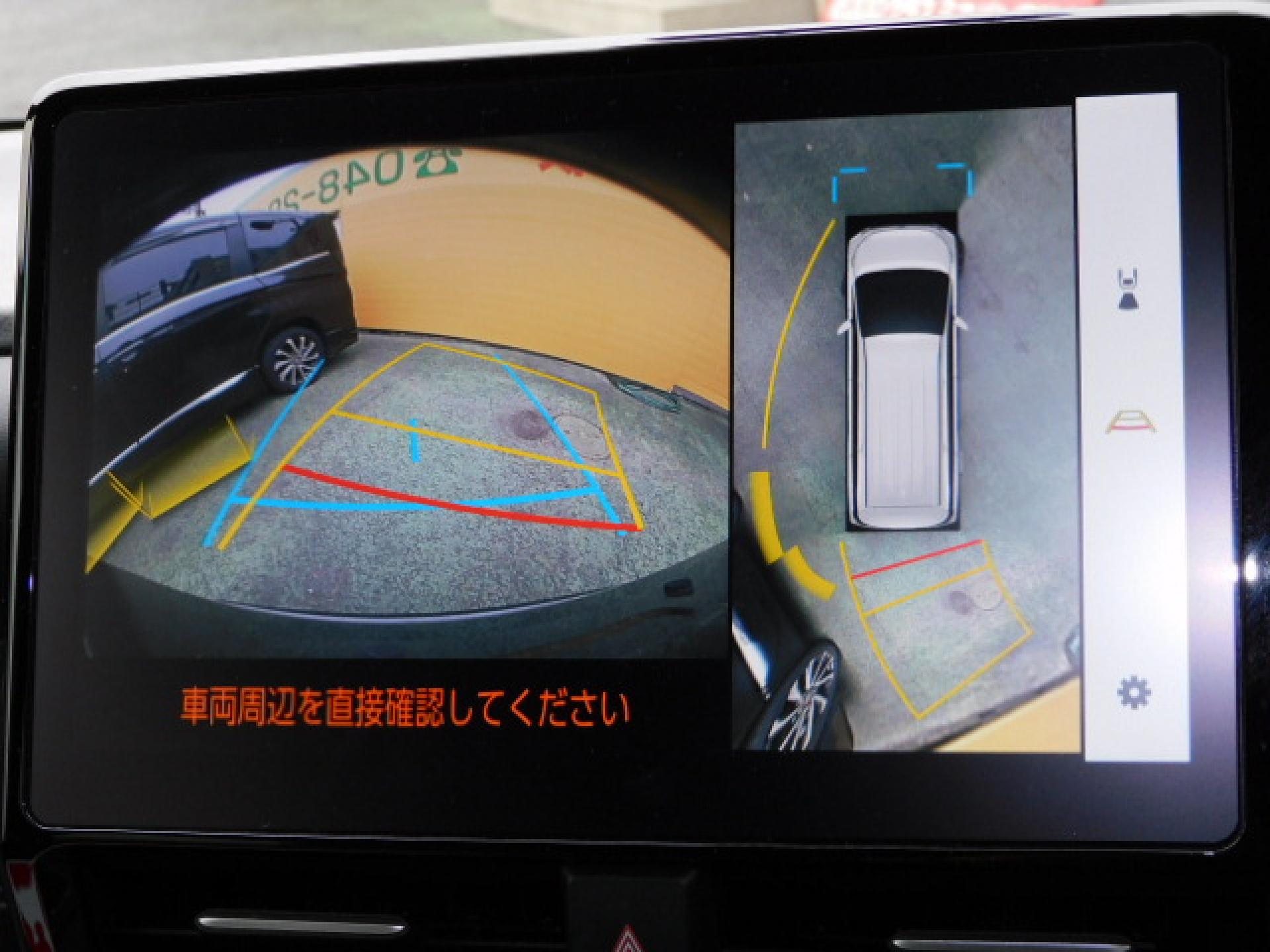 パノラミックビューモニター＋パーキングサポートブレーキ（後方歩行者）（※）メーカーオプション トヨタチームメイト