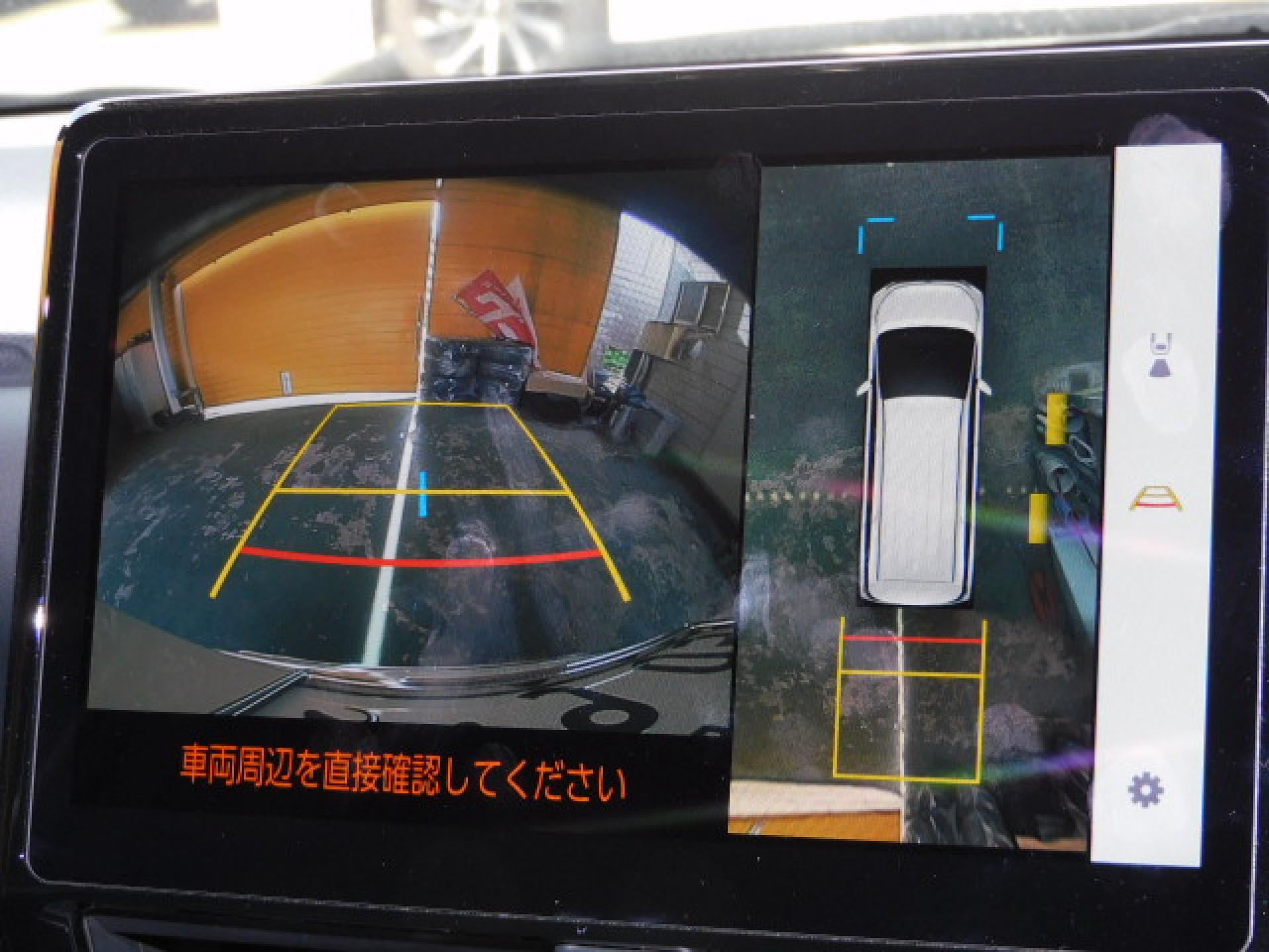 パノラミックビューモニター＋パーキングサポートブレーキ（後方歩行者）（※）メーカーオプション トヨタチームメイト