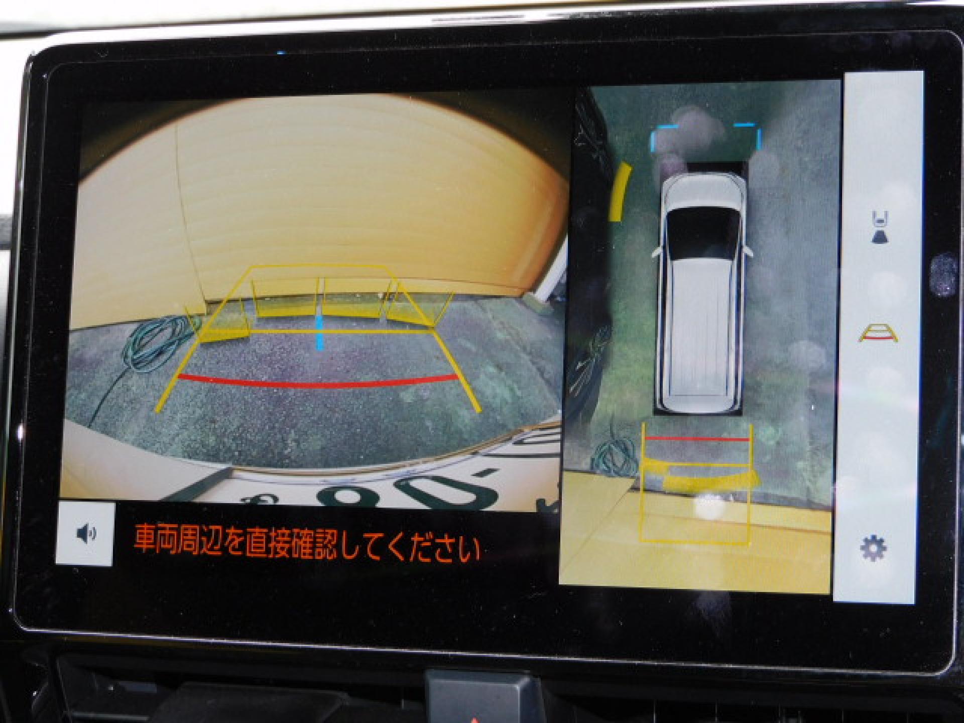 パノラミックビューモニター＋パーキングサポートブレーキ（後方歩行者）（※）メーカーオプション トヨタチームメイト