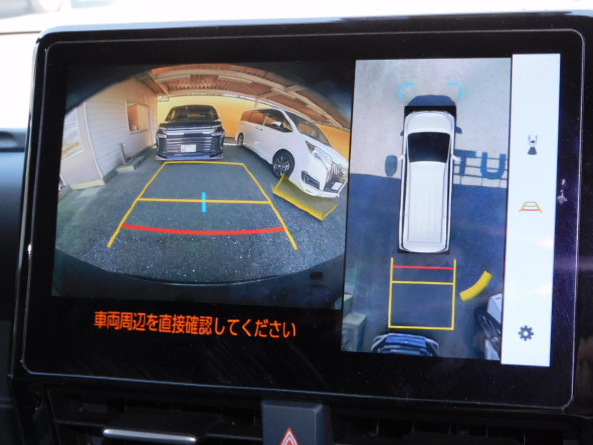 パノラミックビューモニター＋パーキングサポートブレーキ（後方歩行者）（※）メーカーオプション トヨタチームメイト