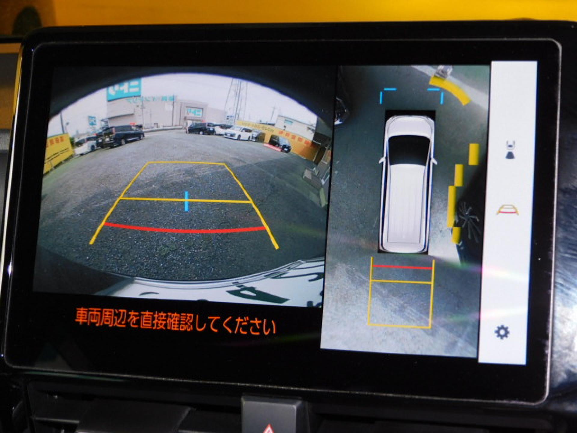 パノラミックビューモニター＋パーキングサポートブレーキ（後方歩行者）（※）メーカーオプション トヨタチームメイト