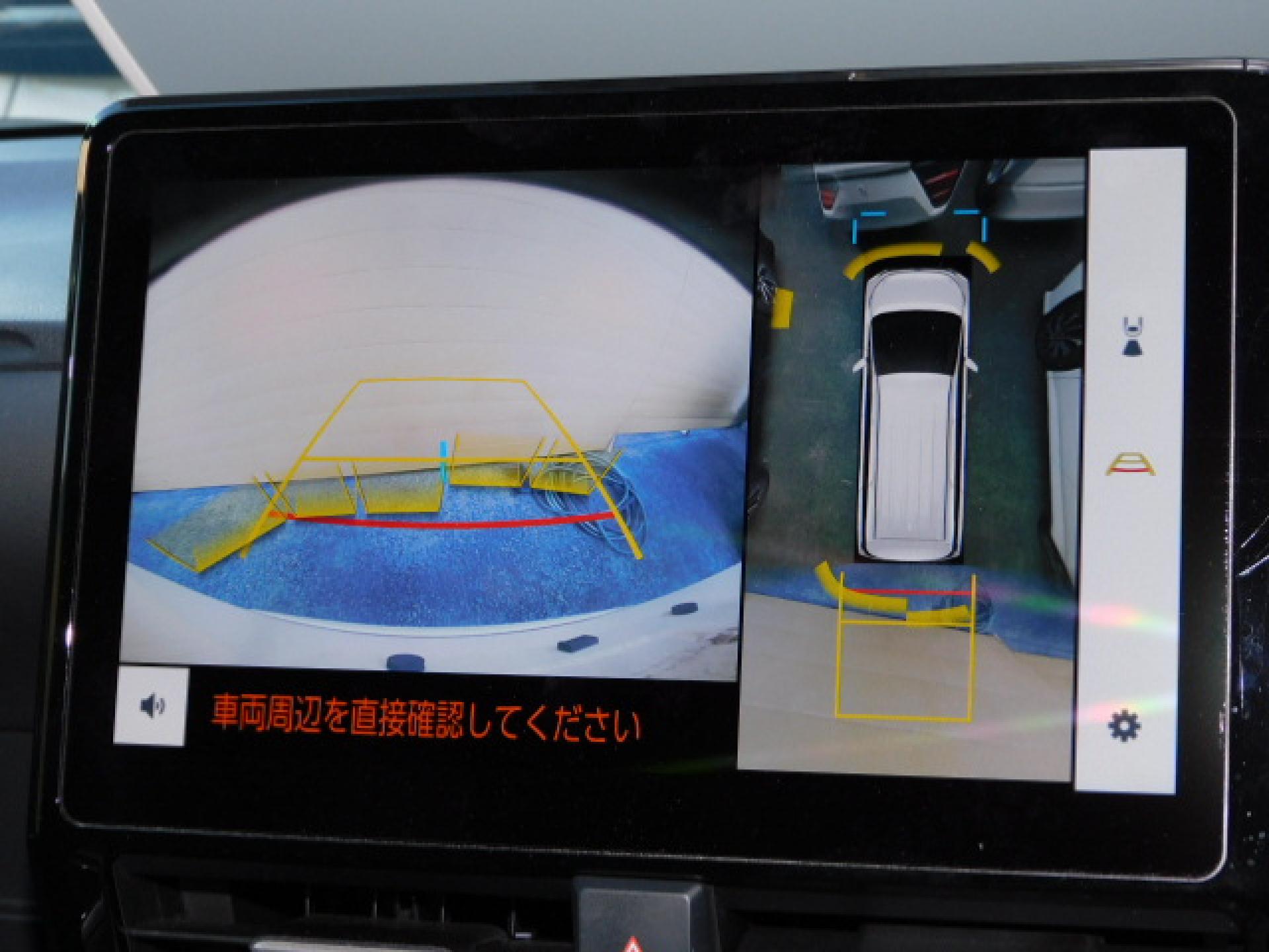パノラミックビューモニター＋パーキングサポートブレーキ（後方歩行者）（※）メーカーオプション トヨタチームメイト