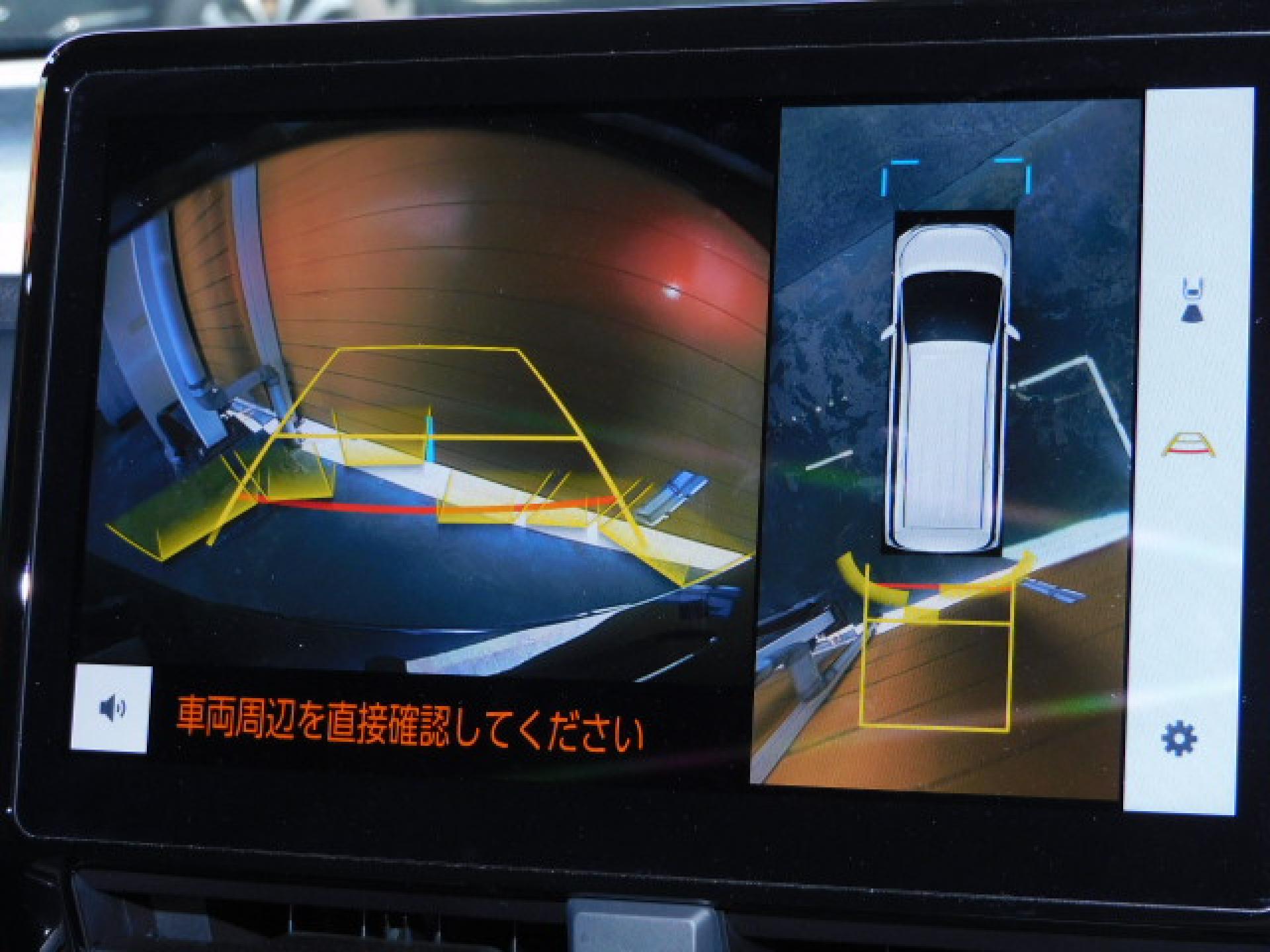 パノラミックビューモニター＋パーキングサポートブレーキ（後方歩行者）（※）メーカーオプション トヨタチームメイト