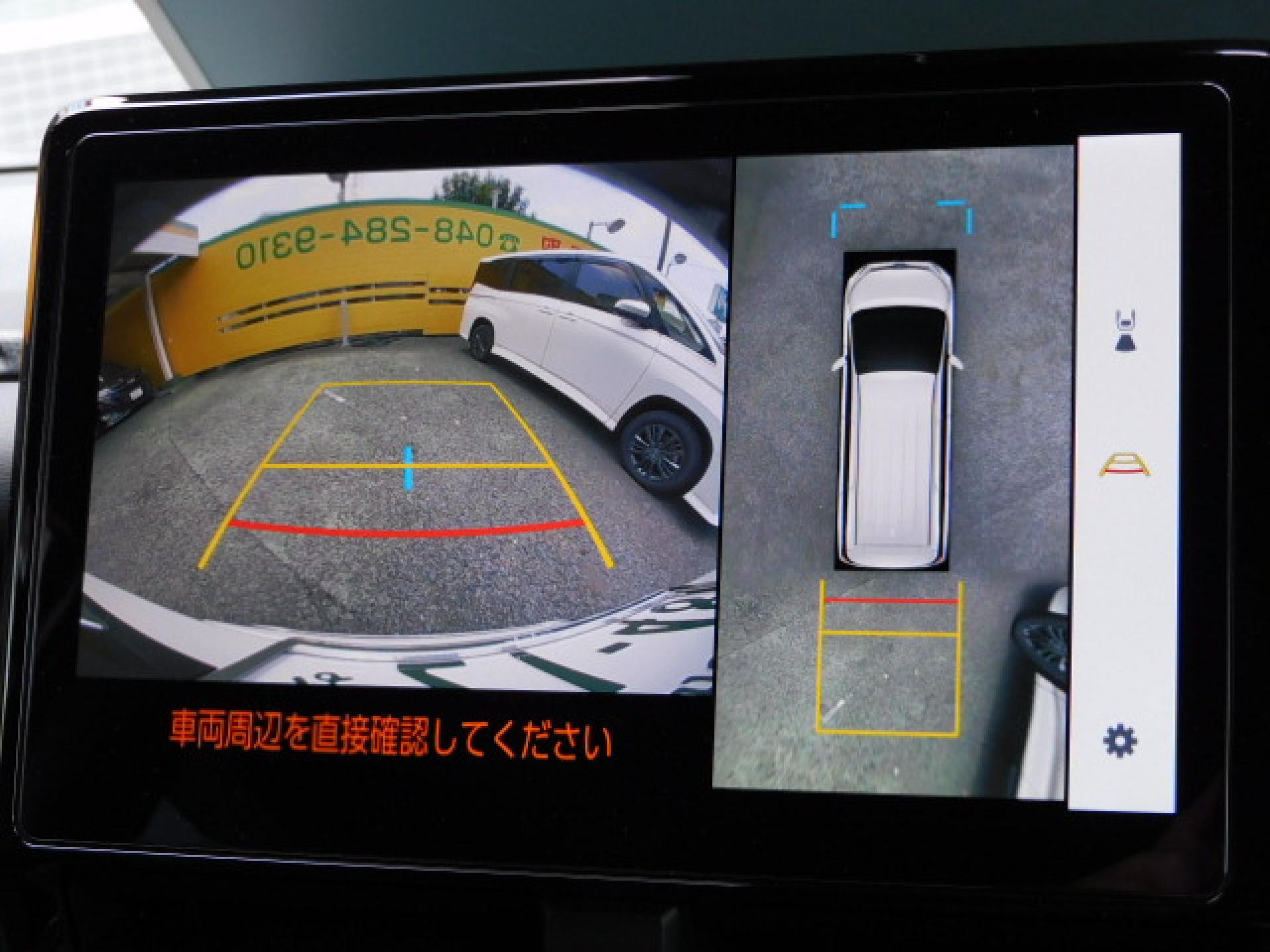 パノラミックビューモニター＋パーキングサポートブレーキ（後方歩行者）（※）メーカーオプション トヨタチームメイト