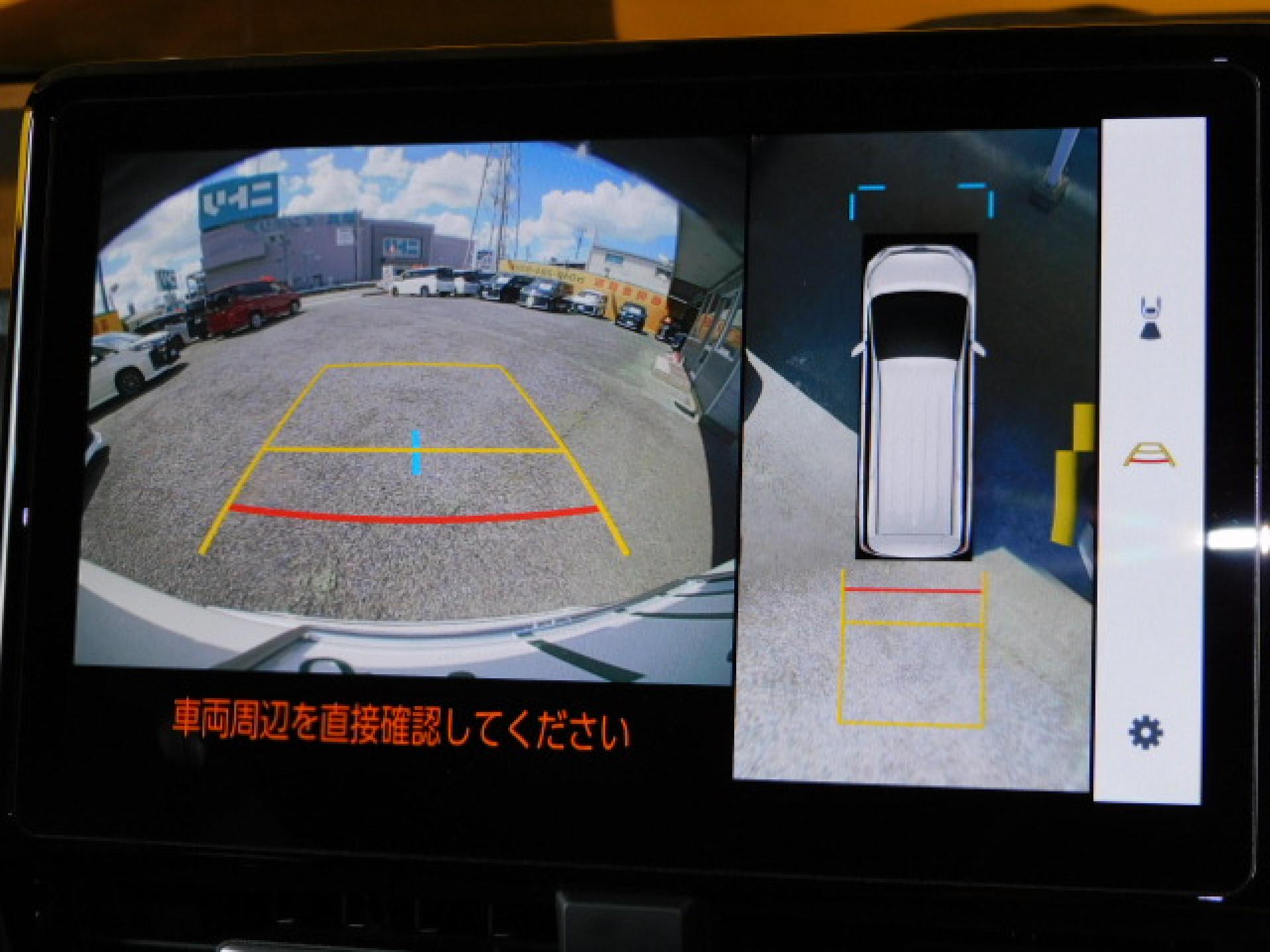 パノラミックビューモニター＋パーキングサポートブレーキ（後方歩行者）（※）メーカーオプション トヨタチームメイト