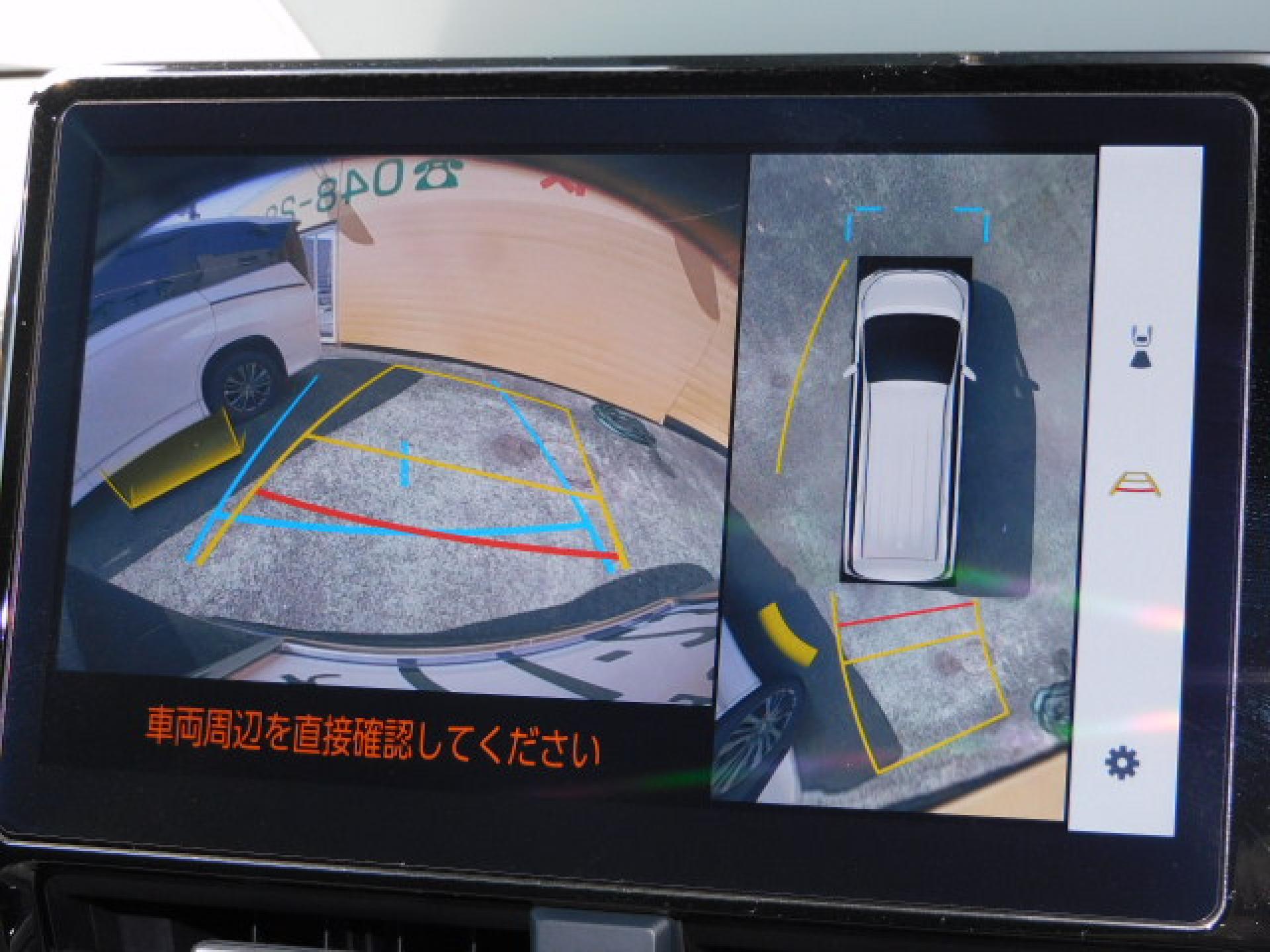 パノラミックビューモニター＋パーキングサポートブレーキ（後方歩行者）（※）メーカーオプション トヨタチームメイト