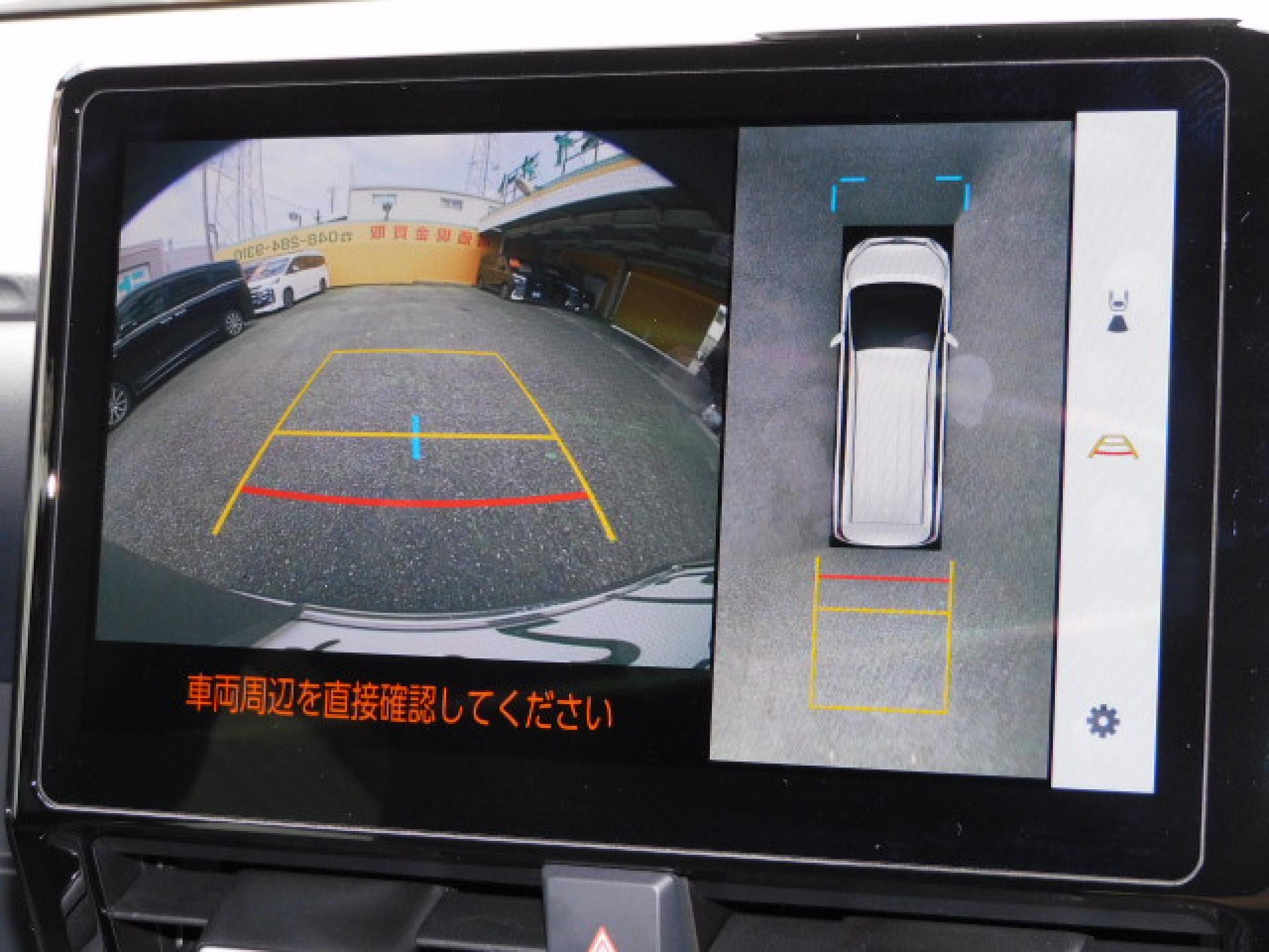 パノラミックビューモニター＋パーキングサポートブレーキ（後方歩行者）（※）メーカーオプション トヨタチームメイト