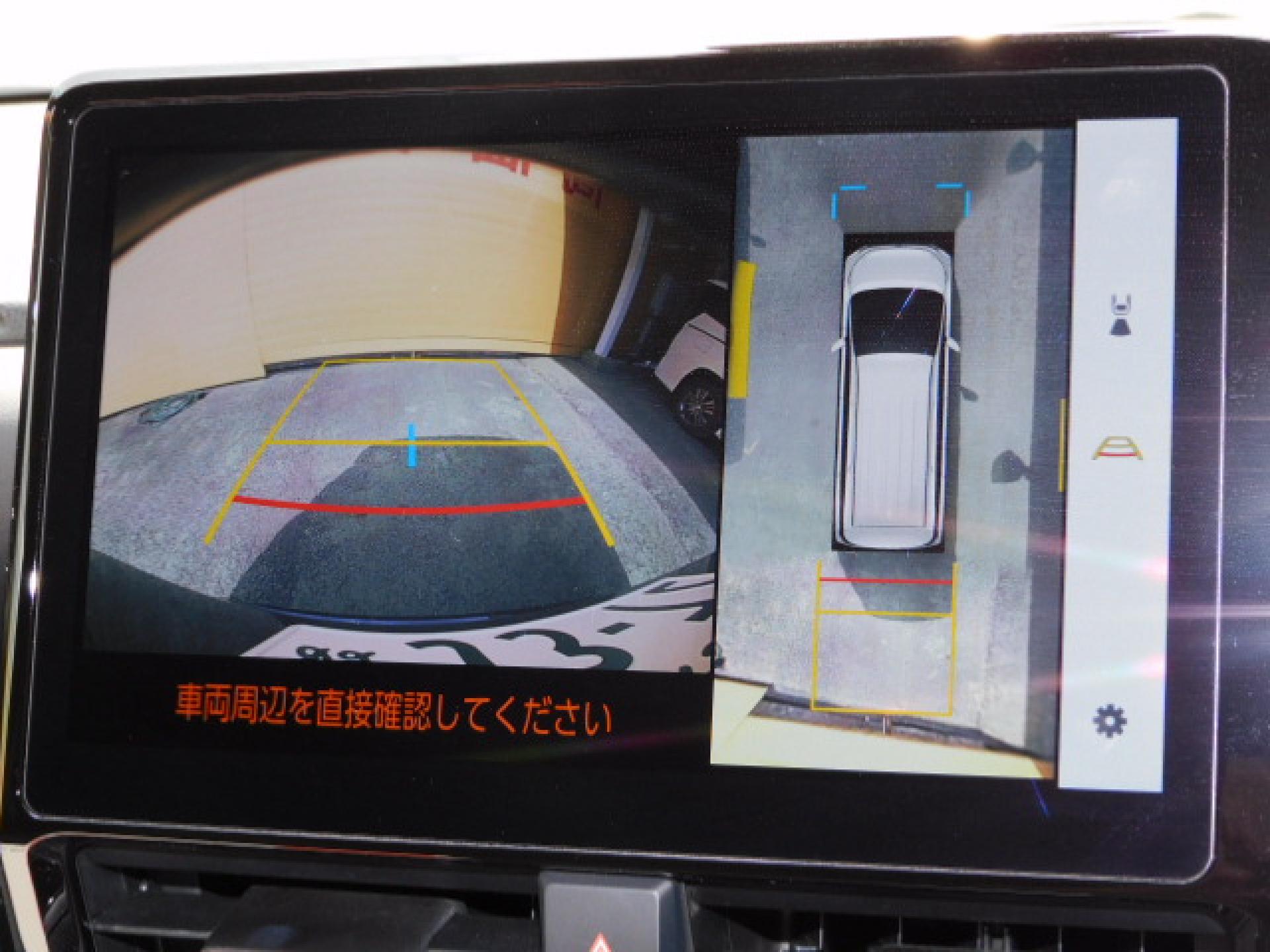 パノラミックビューモニター＋パーキングサポートブレーキ（後方歩行者）（※）メーカーオプション トヨタチームメイト