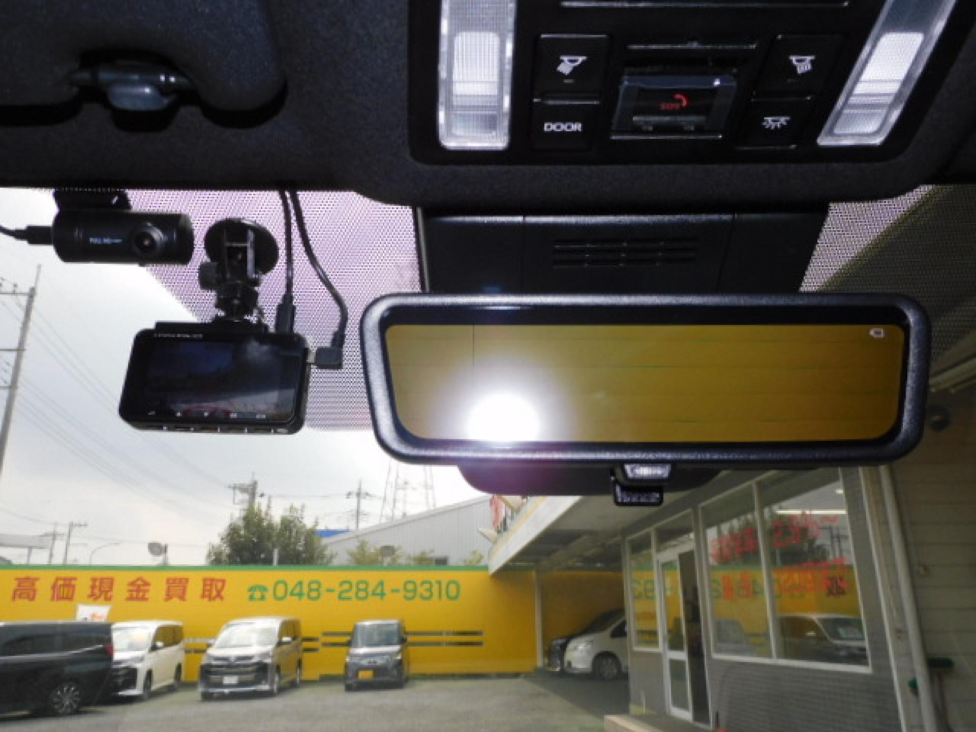 純正3カメラ（前後カメラ＋車内カメラ）ドライブレコーダー（TZ-DR500）、デジタルインナーミラー（※）メーカーオプション ドライビングサポートパッケージ