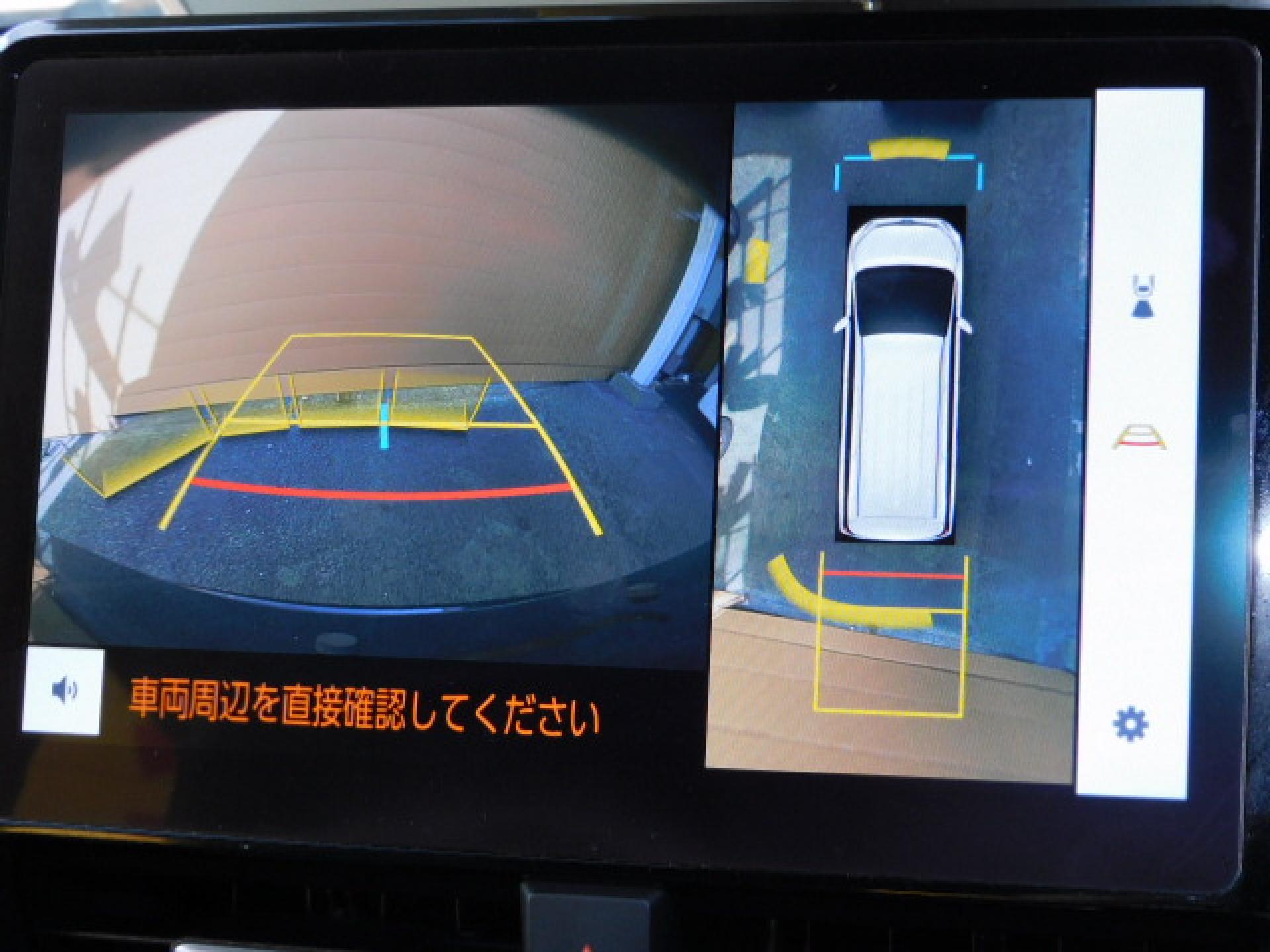 パノラミックビューモニター＋パーキングサポートブレーキ（後方歩行者）（※）メーカーオプション トヨタチームメイト