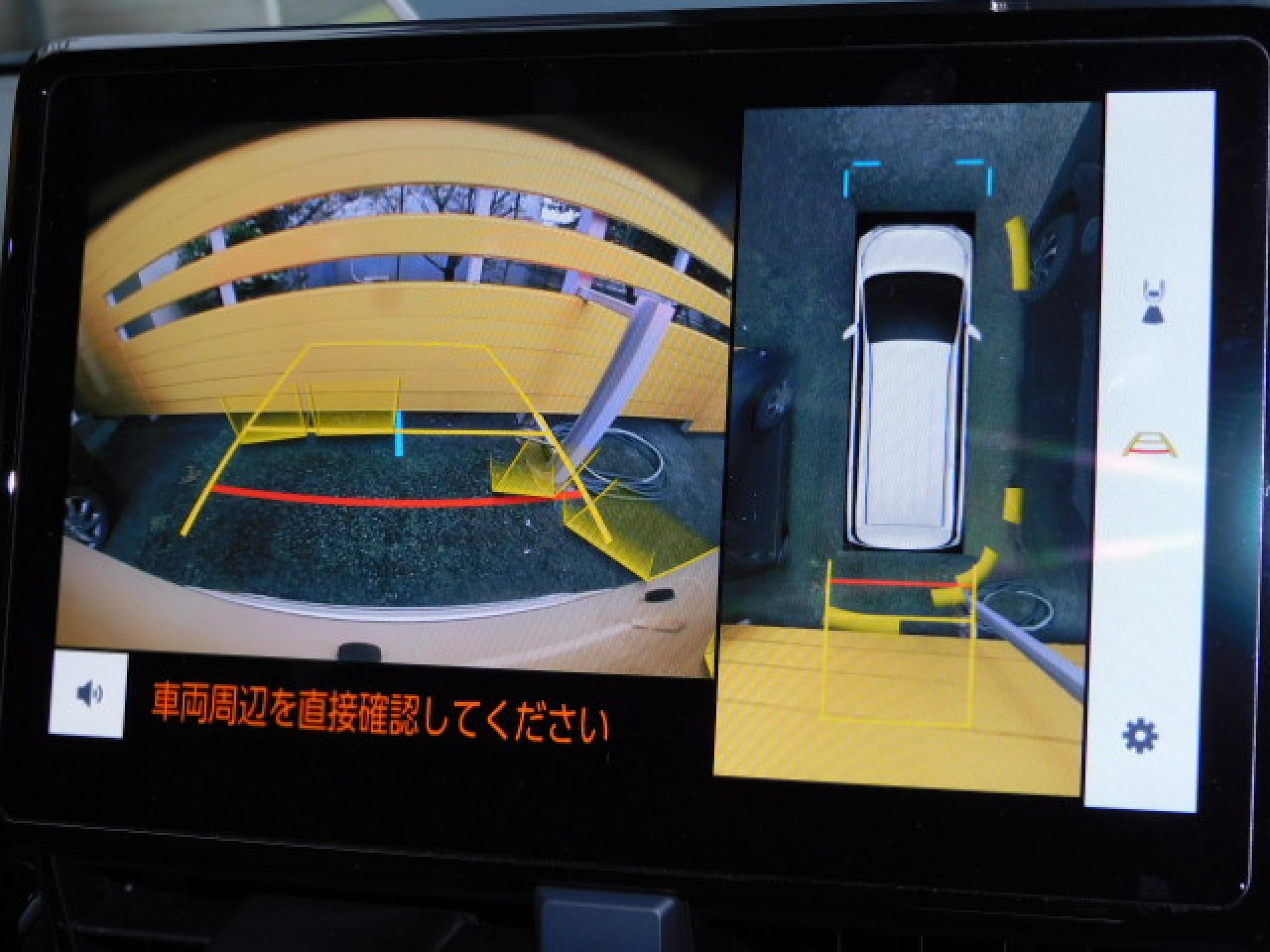 パノラミックビューモニター＋パーキングサポートブレーキ（後方歩行者）（※）メーカーオプション トヨタチームメイト