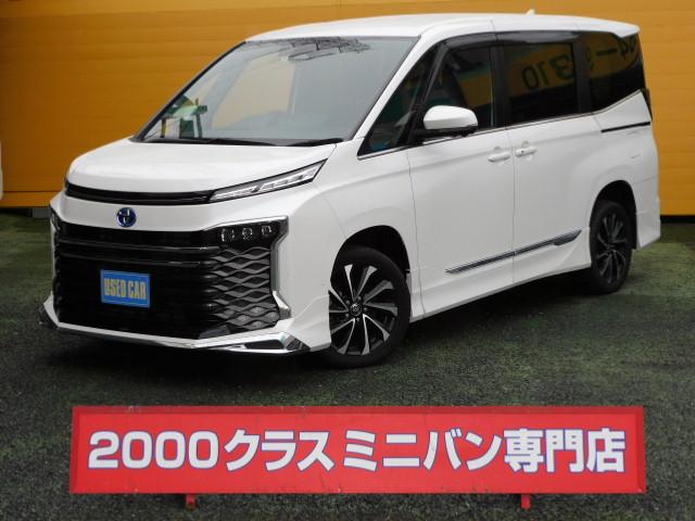 4年式 ヴォクシー 1.8 ハイブリッド S-Z E-Four 4WD モデリスタエアロ 10.5インチディスプレイオーディオPlus 3眼プロジェクターLED ブラインドスポットモニター 快適利便パッケージHigh トヨタチームメイト 寒冷地仕様 デジタルインナーミラー + ドライブレコーダー