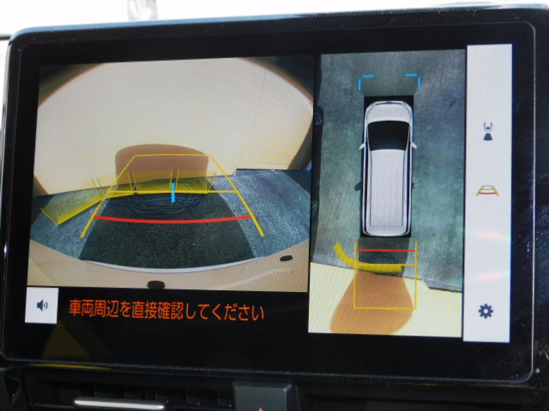 パノラミックビューモニター+パーキングサポートブレーキ(後方歩行者)(※)メーカーオプション トヨタチームメイト