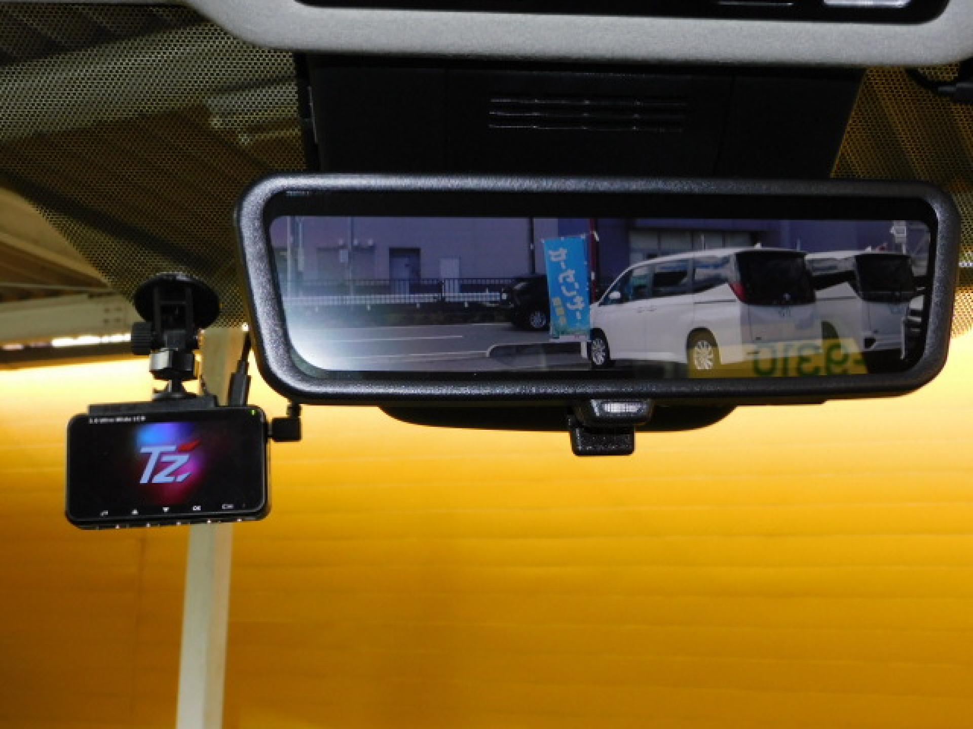 純正3カメラ(前後カメラ+車内カメラ)ドライブレコーダー(TZ-DR500)、デジタルインナーミラー(※)メーカーオプション ドライビングサポートパッケージ