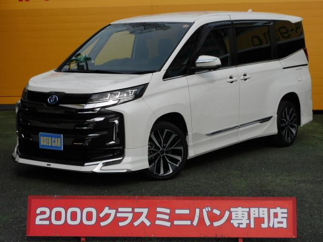 4年式　ノア　1.8 ハイブリッド　S-Z　E-Four 4WD　モデリスタエアロ ＆ モデリスタ18インチアルミ　10.5インチディスプレイオーディオPlus ＋ ITS Connect ＋ プレミアムダブルツィーターシステム　3眼プロジェクターLED　ブラインドスポットモニター　ドライビングサポート ＆ 快適利便パッケージHigh　トヨタチームメイト　寒冷地仕様　前後ドライブレコーダー