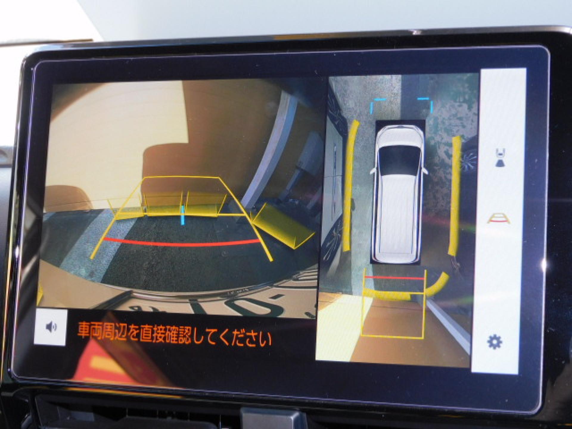 パノラミックビューモニター＋パーキングサポートブレーキ（後方歩行者）（※）メーカーオプション トヨタチームメイト