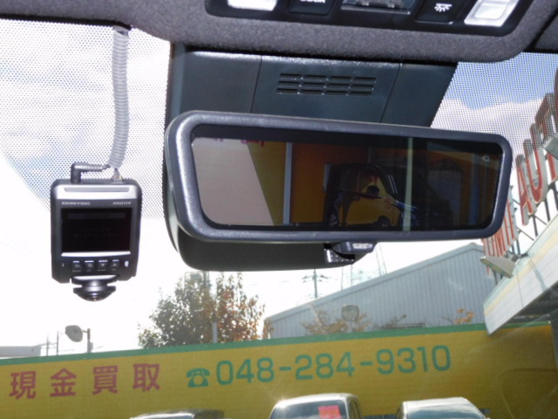 前後ドライブレコーダー（コムテック HDR361GW）、デジタルインナーミラー（※）メーカーオプション ドライビングサポートパッケージ