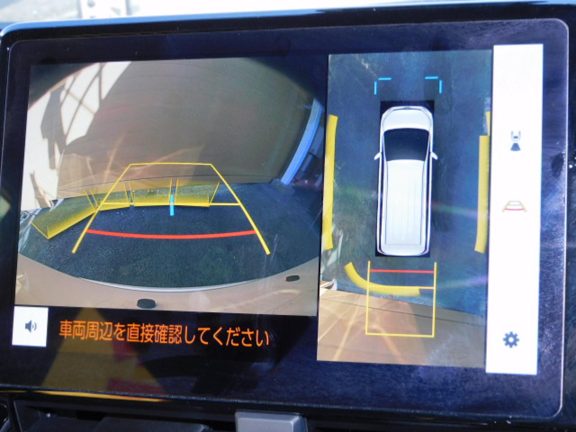 パノラミックビューモニター＋パーキングサポートブレーキ（後方歩行者）（※）メーカーオプション トヨタチームメイト