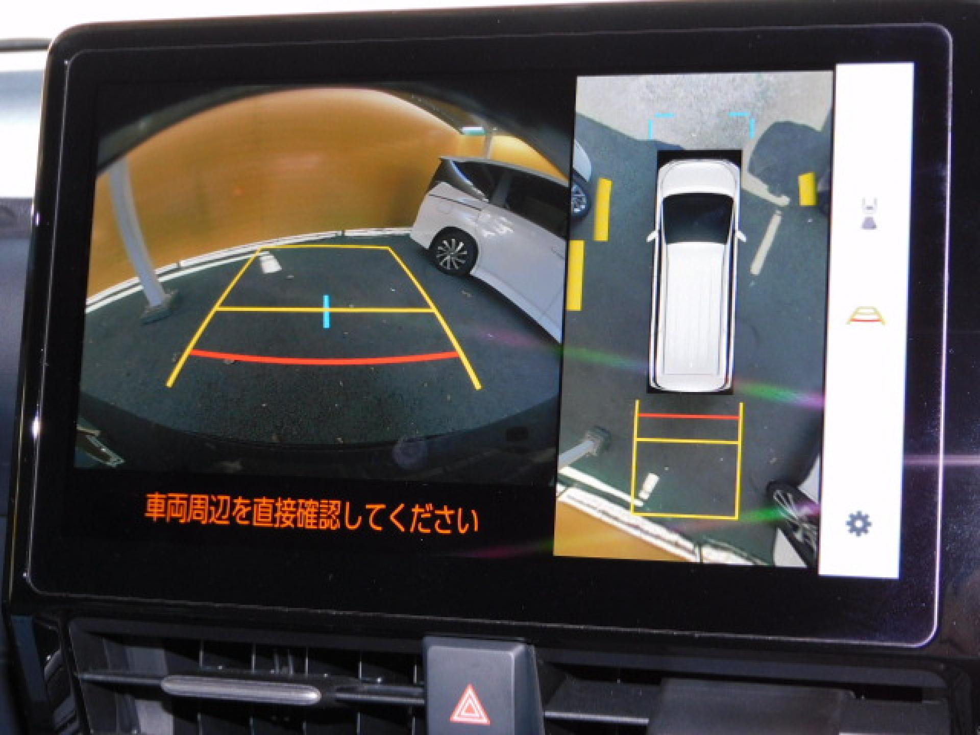 パノラミックビューモニター+パーキングサポートブレーキ(後方歩行者)(※)メーカーオプション トヨタチームメイト