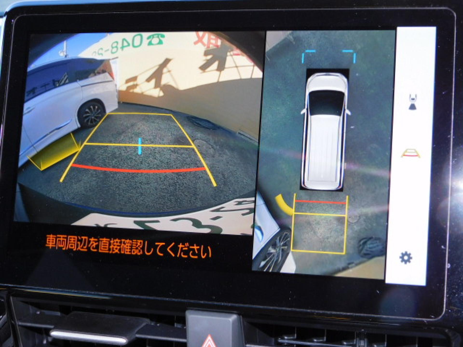 パノラミックビューモニター+パーキングサポートブレーキ(後方歩行者)(※)メーカーオプション トヨタチームメイト