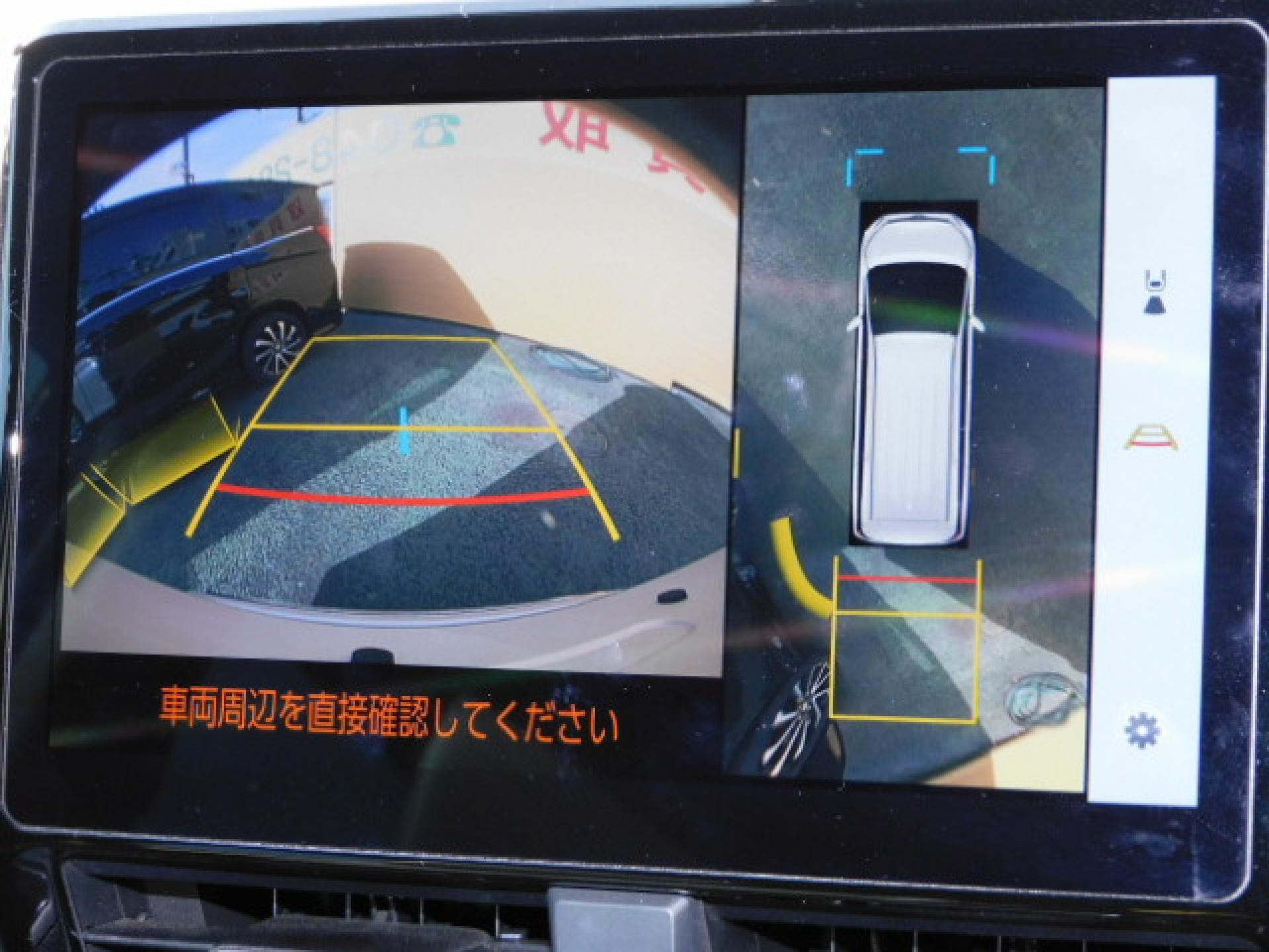 パノラミックビューモニター＋パーキングサポートブレーキ（後方歩行者）（※）メーカーオプション トヨタチームメイト