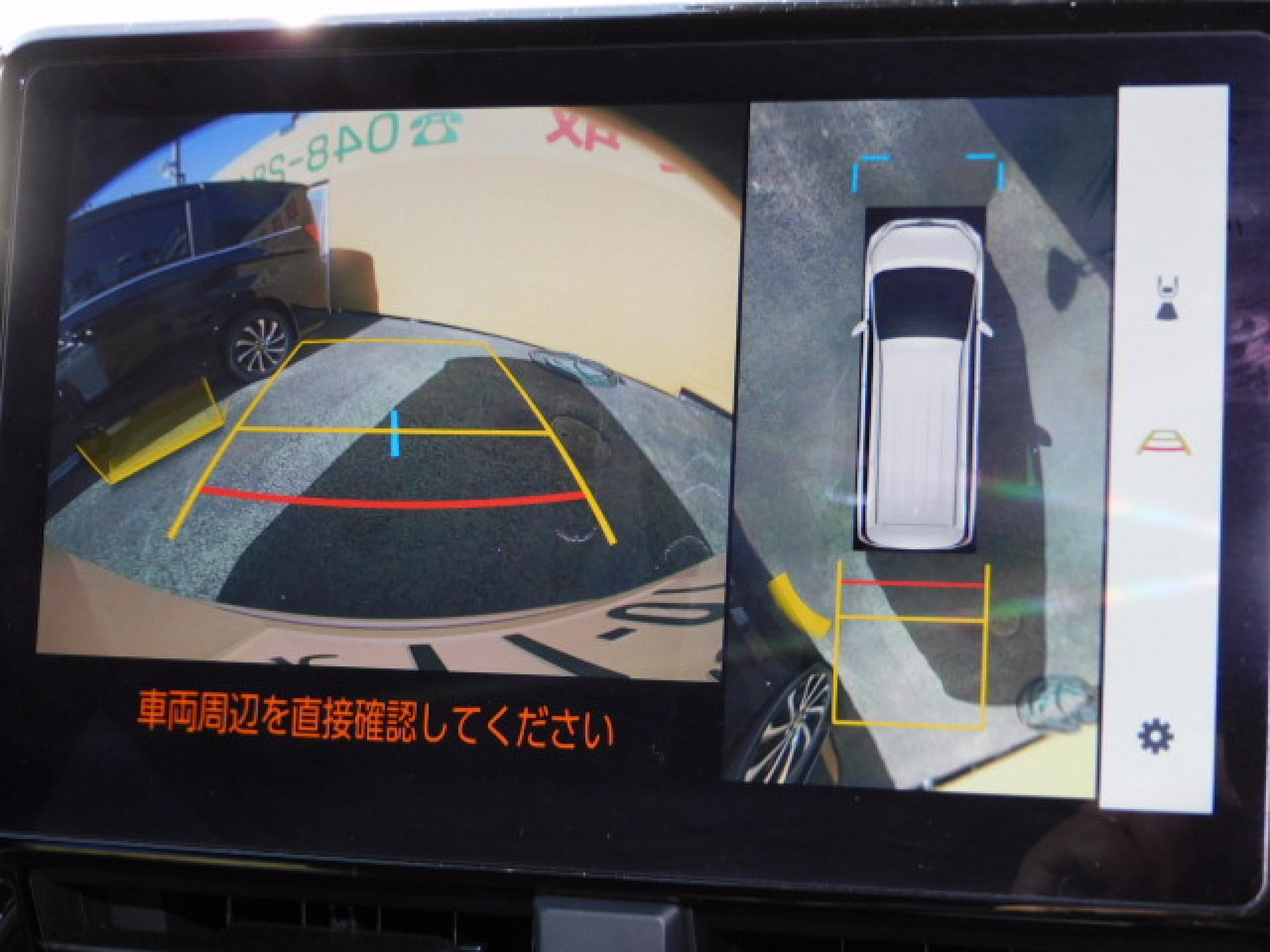 パノラミックビューモニター＋パーキングサポートブレーキ（後方歩行者）（※）メーカーオプション トヨタチームメイト