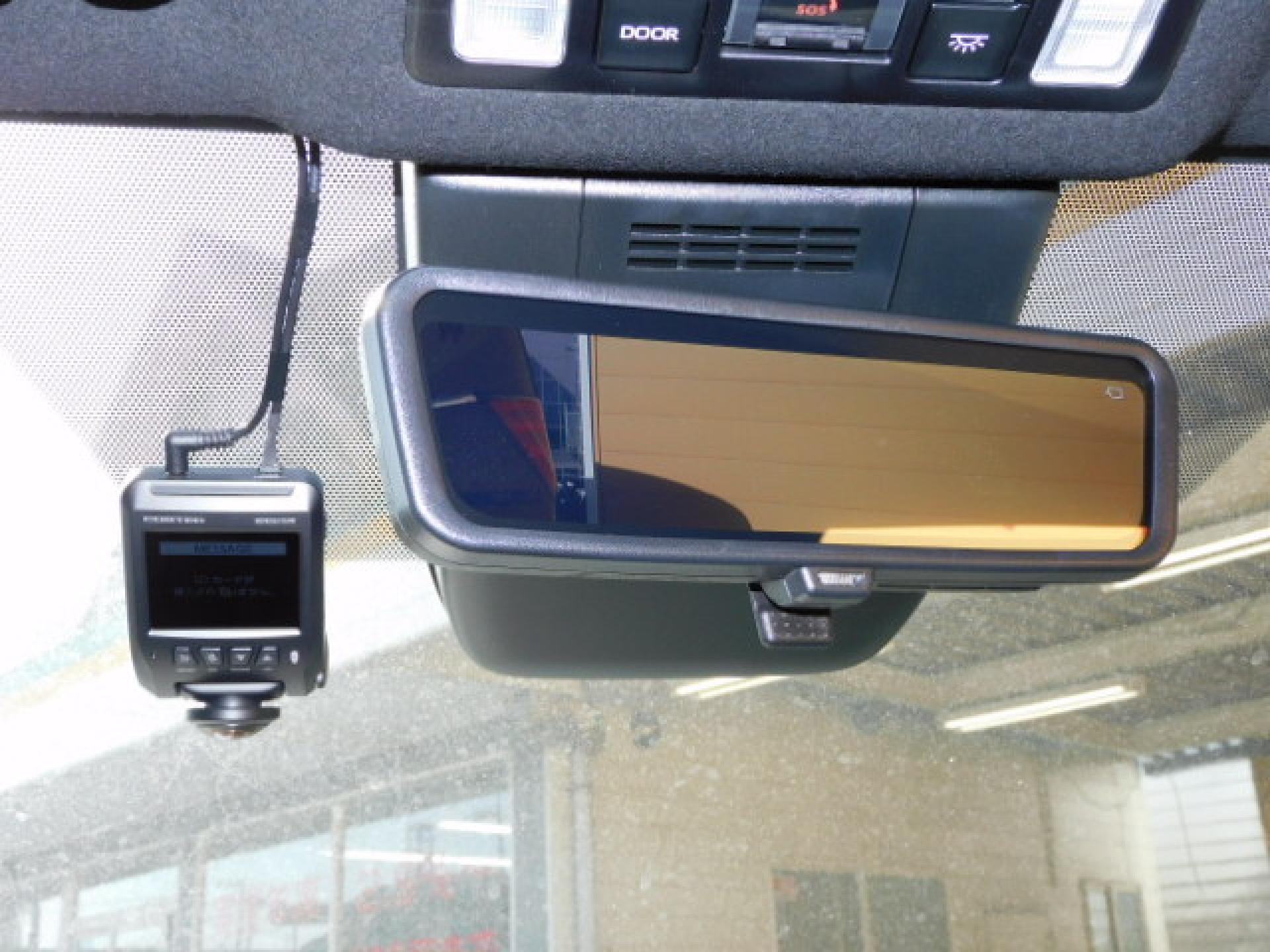 前後ドライブレコーダー（コムテック HDR-361GW）、デジタルインナーミラー（※）メーカーオプション ドライビングサポートパッケージ