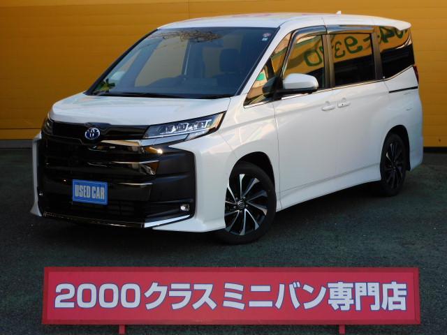 5年式　ノア　1.8 ハイブリッド　S-Z　10.5インチディスプレイオーディオPlus ＆ 14インチフリップダウンモニター　3眼プロジェクターLED　ブラインドスポットモニター　ドライビングサポート ＆ 快適利便パッケージHigh　トヨタチームメイト　前後ドライブレコーダー