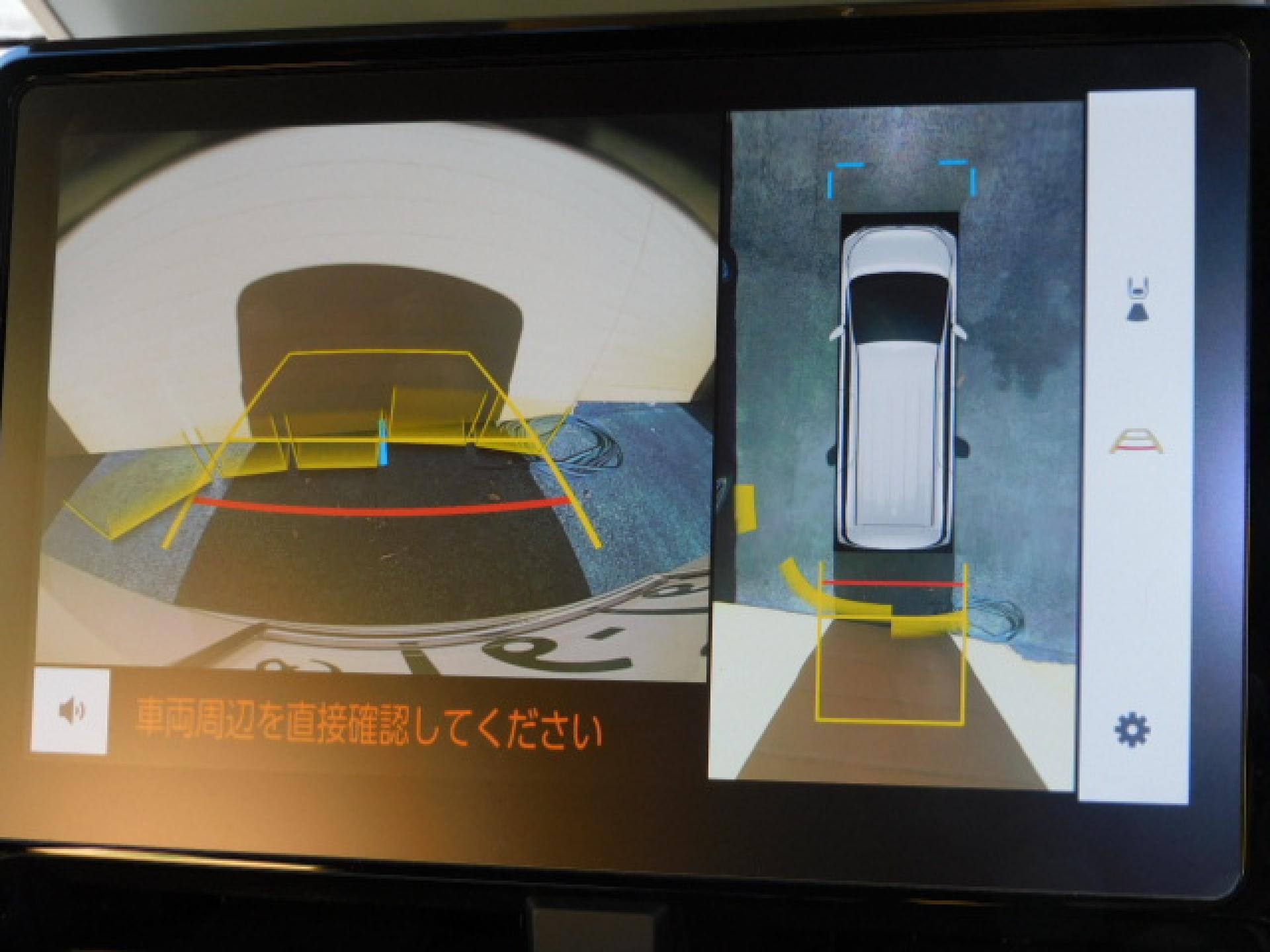 パノラミックビューモニター＋パーキングサポートブレーキ（後方歩行者）（※）メーカーオプション トヨタチームメイト