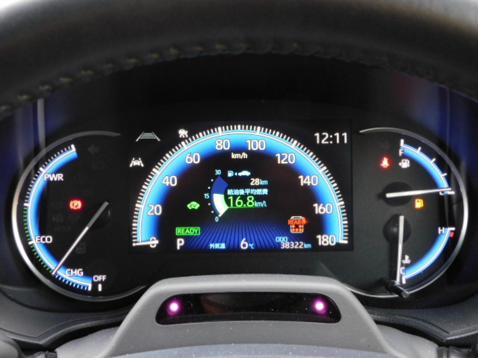 ハイブリッド専用オプティトロンメーター＋7インチマルチインフォメーションディスプレイ、ドライバーモニターカメラ（※）メーカーオプション