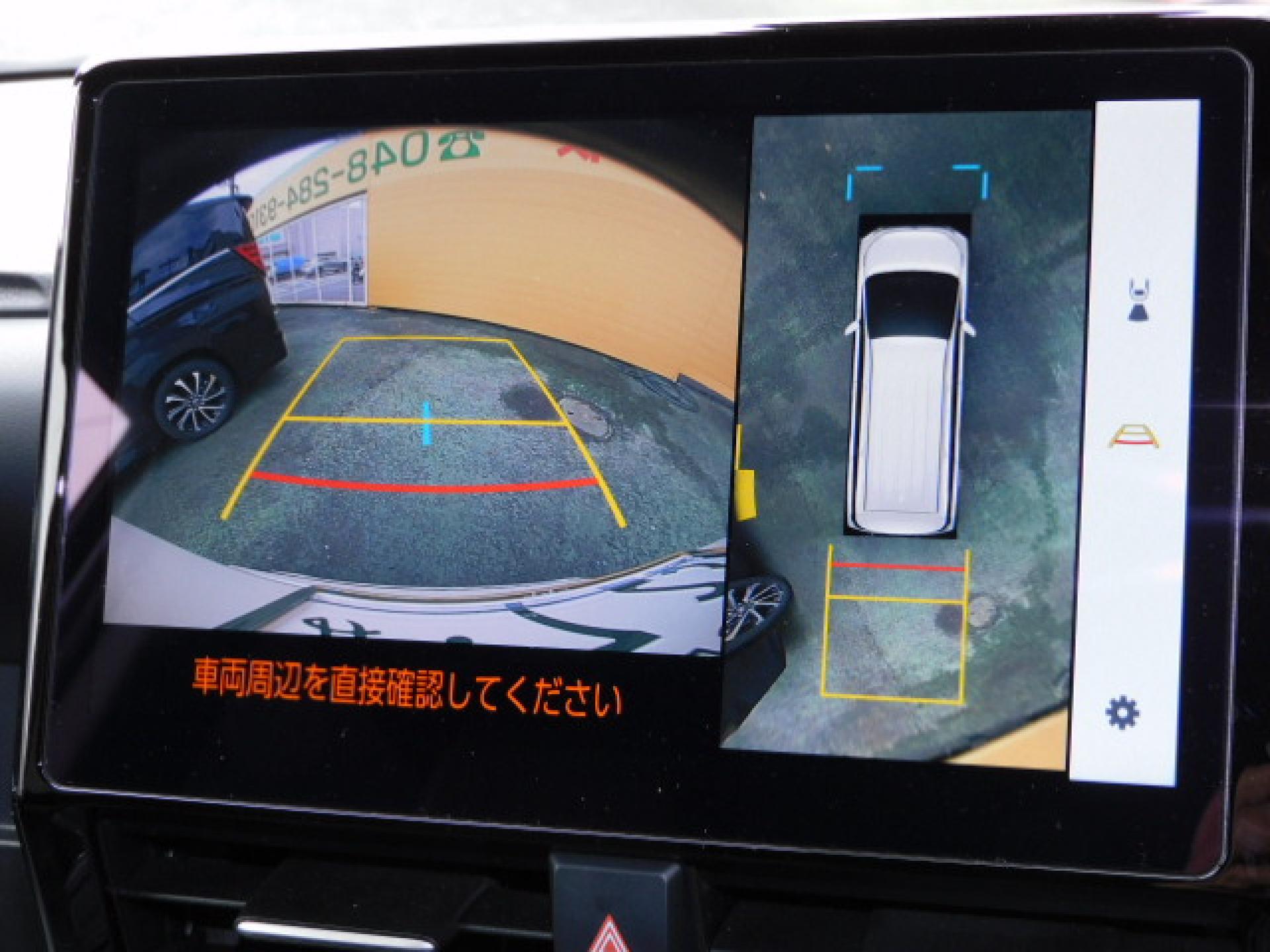 パノラミックビューモニター＋パーキングサポートブレーキ（後方歩行者）（※）メーカーオプション トヨタチームメイト