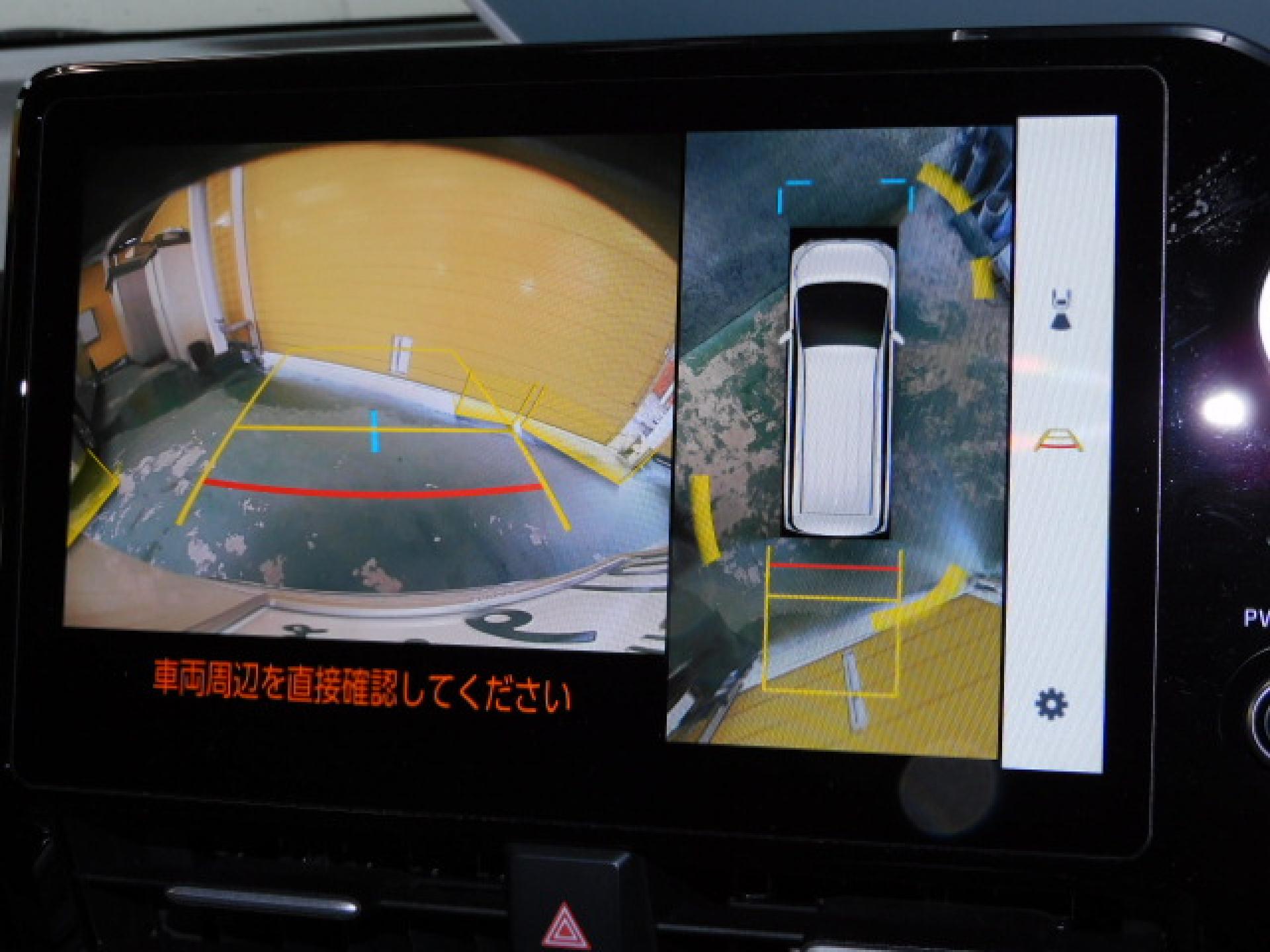 パノラミックビューモニター＋パーキングサポートブレーキ（後方歩行者）（※）メーカーオプション トヨタチームメイト