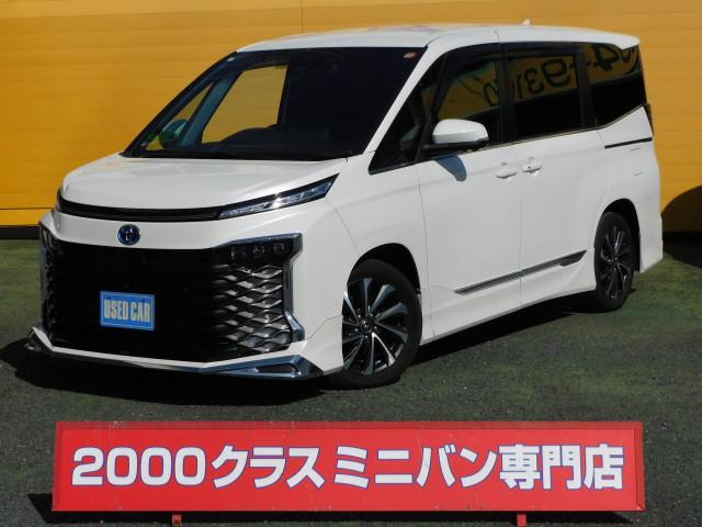 5年式　ヴォクシー　1.8 ハイブリッド　S-Z　モデリスタエアロ　10.5インチディスプレイオーディオPlus ＆ 14インチフリップダウンモニター　3眼プロジェクターLED　ブラインドスポットモニター　ドライビングサポート ＆ 快適利便パッケージHigh　トヨタチームメイト