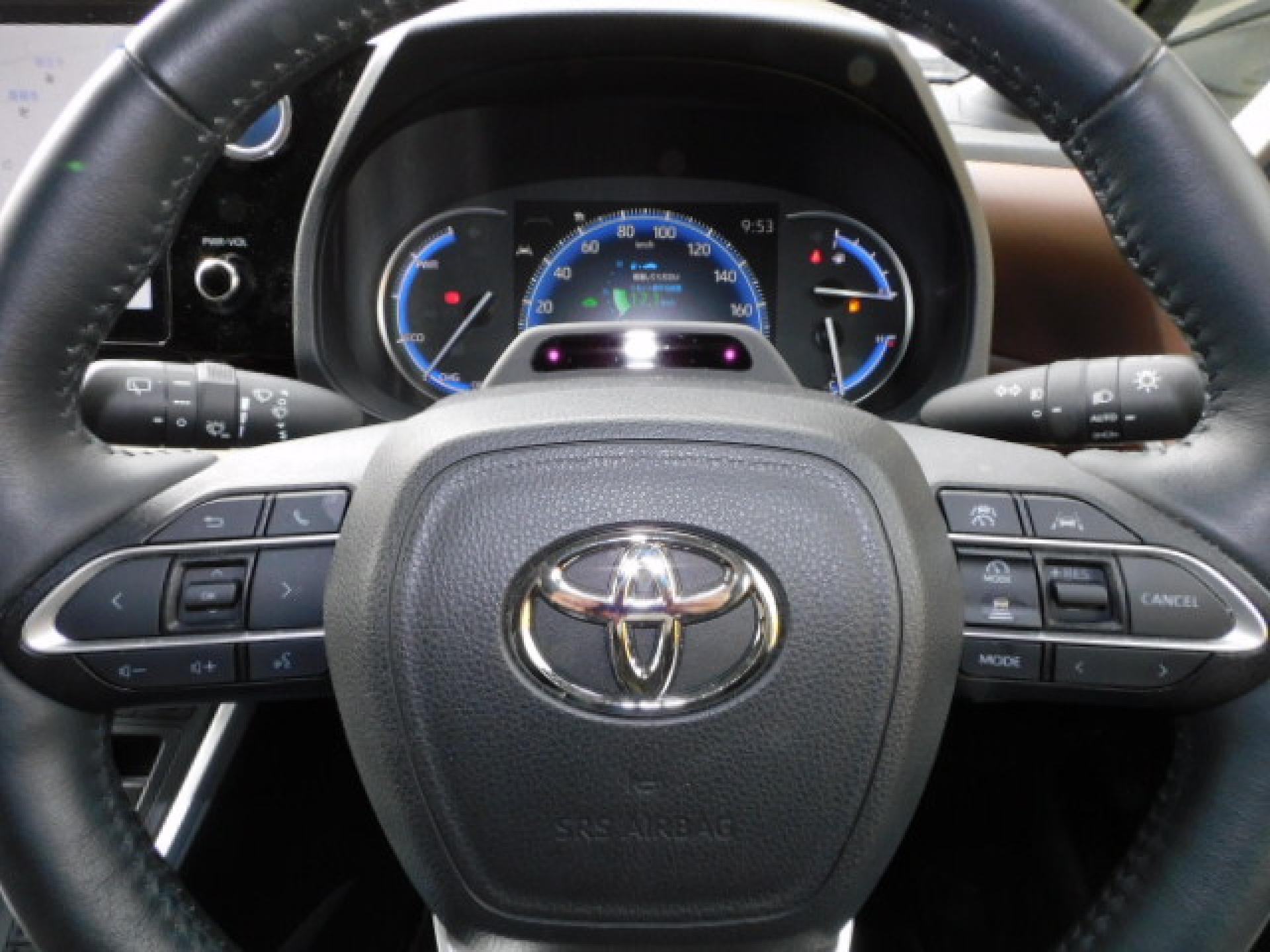 本革巻ステアリング＆ステアリングスイッチ