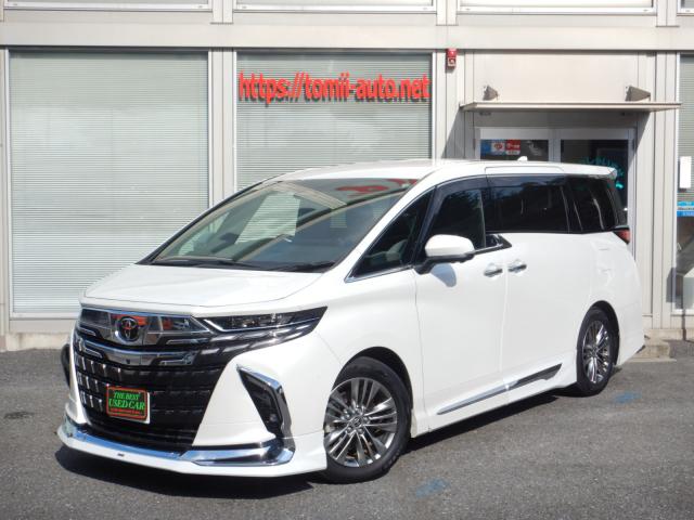 現行型6年式 アルファードハイブリッド25Z-4WD 14インチディスプレイナビTV パノラミックビューモニター 13.2型有機EL後席ディスプレイ 合成皮革エグゼクティブパワーシート 左右独立ムーンルーフ モデリスタエアロバージョン&マフラー トヨタチームメイト カラーヘッドアップディスプレイ デジタルインナーミラー ブラインドスポットモニター 両側パワースライドドア パワーバックドア シグネチャーイルミブレード ナビ連動ビルトインETC(2,0) 寒冷地仕様