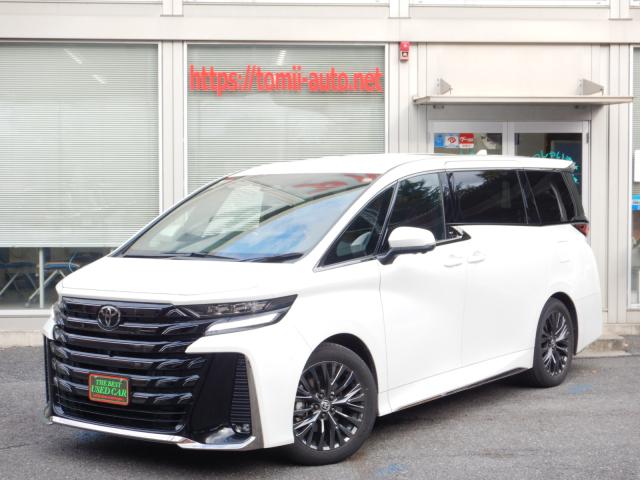 現行型6年式　ヴェルファイアハイブリッド25Zプレミア　14インチディスプレイナビTV　パノラミックビューモニター　13.2型有機EL後席ディスプレイ　本革エグゼクティブパワーシート　左右独立ムーンルーフ　トヨタチームメイト　ユニバーサルステップ　カラーヘッドアップディスプレイ　3眼LEDヘッドライト　シーケンシャルターンランプ　デジタルインナーミラー　ブラインドスポットモニター　両側パワースライドドア　パワーバックドア　ナビ連動ビルトインETC(2,0)