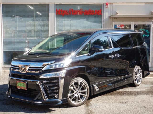 1年式　ヴェルファイア35ZG　メーカー9.2型ナビゲーションシステム　ＪＢＬプレミアムサウンドシステム　12.1型リヤシートエンターテインメントシステム　パノラミックビューモニター　TRDエアロバージョン　合成皮革エグゼクティブパワーシート　ブラインドスポットモニター　両側パワースライドドア　パワーバックドア