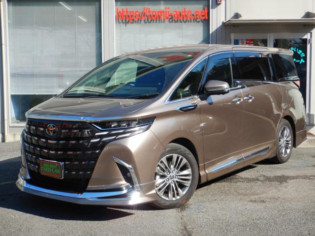 現行型6年式　アルファードハイブリッド25Z-4WD　14インチディスプレイナビTV　パノラミックビューモニター　13.2型有機EL後席ディスプレイ　合成皮革エグゼクティブパワーシート　左右独立ムーンルーフ　モデリスタエアロバージョン　デジタルインナーミラー　ブラインドスポットモニター　3眼LEDヘッドライト　シーケンシャルターンランプ　両側パワースライドドア　パワーバックドア　ナビ連動ビルトインETC(2,0)　