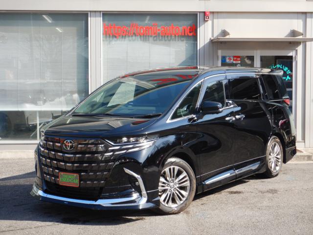 現行型6年式　アルファードハイブリッド25Z-4WD　14インチディスプレイナビTV　パノラミックビューモニター　13.2型有機EL後席ディスプレイ　合成皮革エグゼクティブパワーシート　左右独立ムーンルーフ　モデリスタエアロ&マフラー　デジタルインナーミラー　ブラインドスポットモニター　3眼LEDヘッドライト　シーケンシャルターンランプ　両側パワースライドドア　パワーバックドア　ナビ連動ビルトインETC(2,0)　