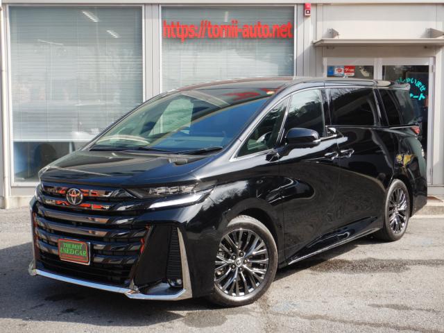 現行型6年式　ヴェルファイアハイブリッド２５Zプレミア　14インチディスプレイナビTV　パノラミックビューモニター　13.2型有機EL後席ディスプレイ　本革エグゼクティブパワーシート　左右独立ムーンルーフ　トヨタチームメイト　カラーヘッドアップディスプレイ　3眼LEDヘッドライト　シーケンシャルターンランプ　デジタルインナーミラー　ブラインドスポットモニター　両側パワースライドドア　パワーバックドア　ナビ連動ビルトインETC(2,0)