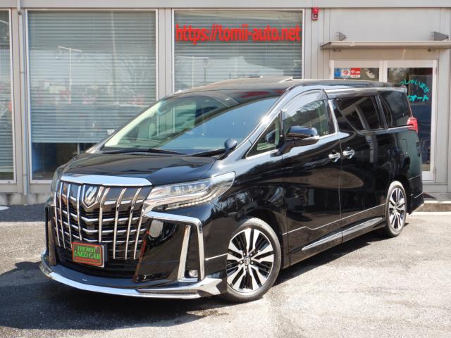 30年式　アルファード25S,Cパッケージ　アルパイン11型ナビTV　12.8型フリップダウンモニター　3眼LEDヘッドライト　シーケンシャルターンランプ　モデリスタエアロバージョン　両側パワースライドドア　パワーバックドア　ビルトインETC　カーアロマ　ＵＳＢ端子・ＨＤＭＩ端子